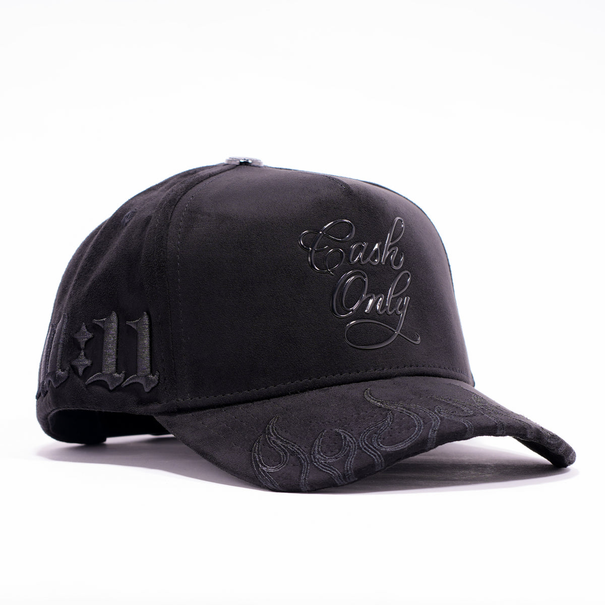 CASH ONLY IN FLAMES BLACK 11:11