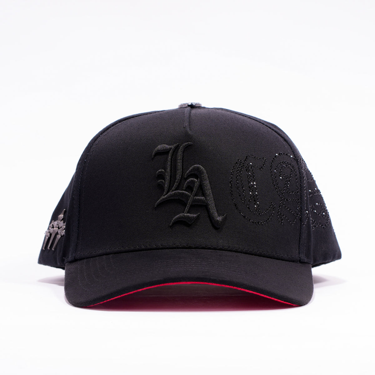 CASH ONLY LA CRYSTALS BLACK AND RED