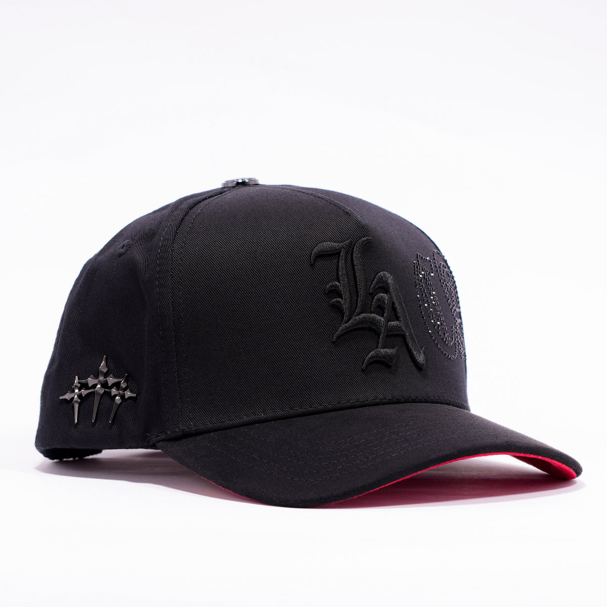 CASH ONLY LA CRYSTALS BLACK AND RED
