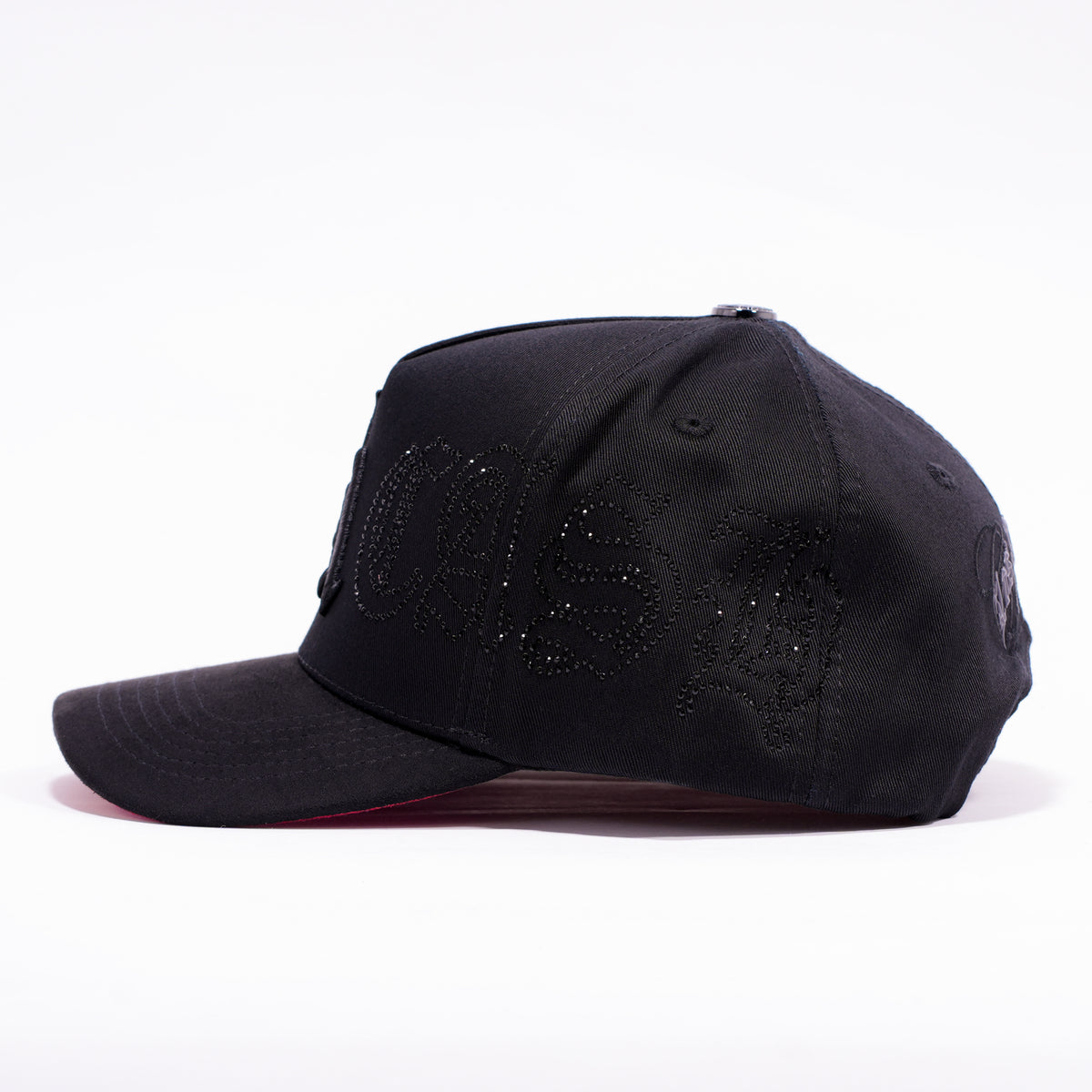 CASH ONLY LA CRYSTALS BLACK AND RED