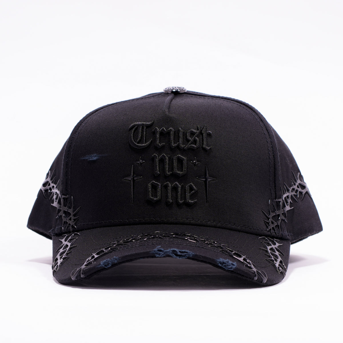 CASH ONLY TRUST NO ONE NEGRO CON ESPINAS