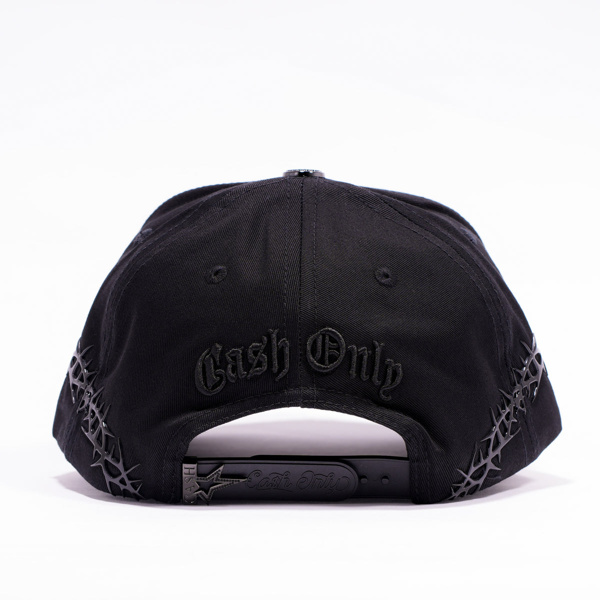 CASH ONLY TRUST NO ONE NEGRO CON ESPINAS