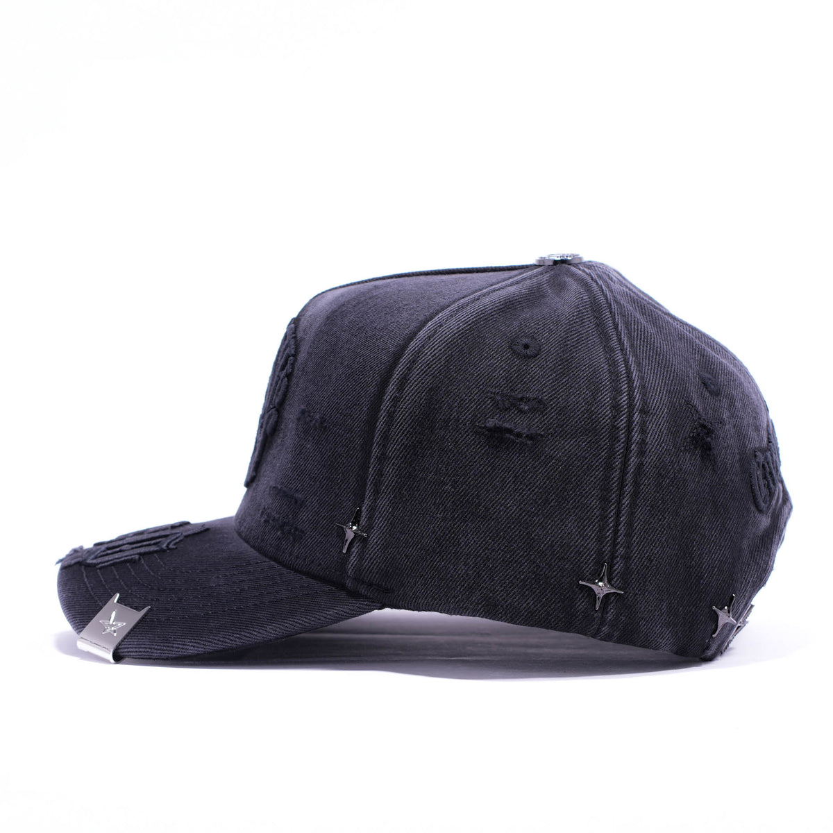 CASH ONLY WASEHD OUT LOYALTY BLACK DENIM