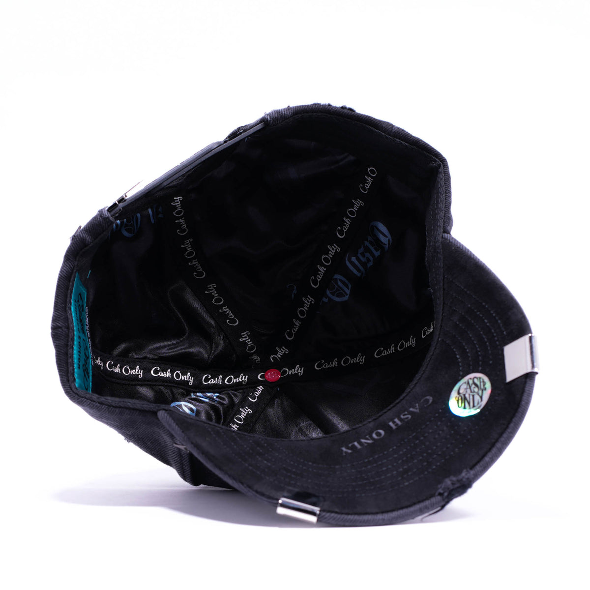 CASH ONLY WASEHD OUT LOYALTY BLACK DENIM
