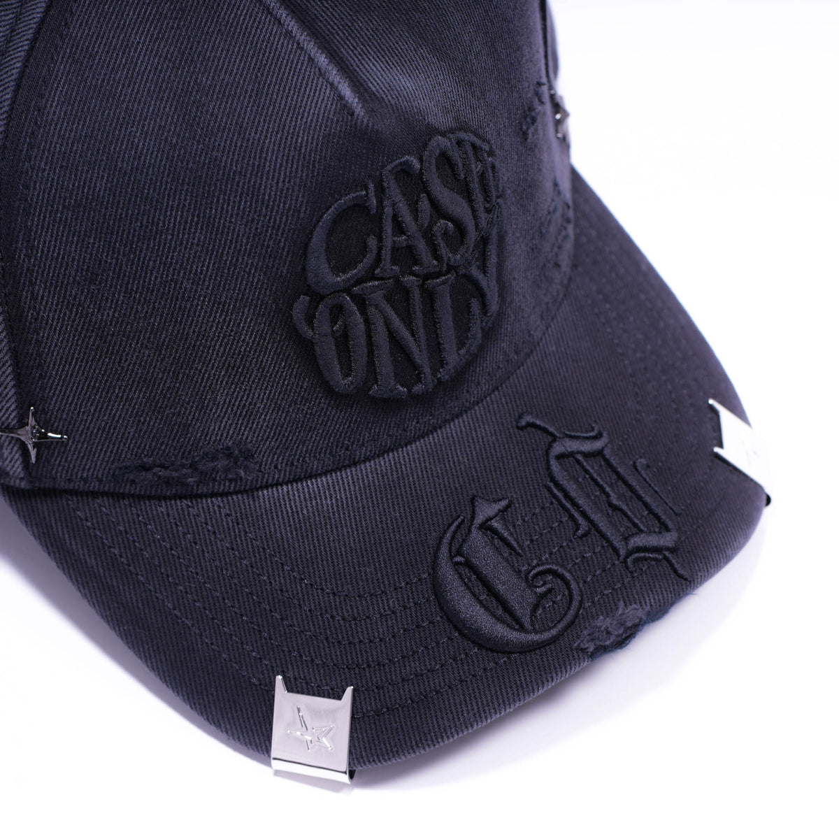 CASH ONLY WASEHD OUT LOYALTY BLACK DENIM