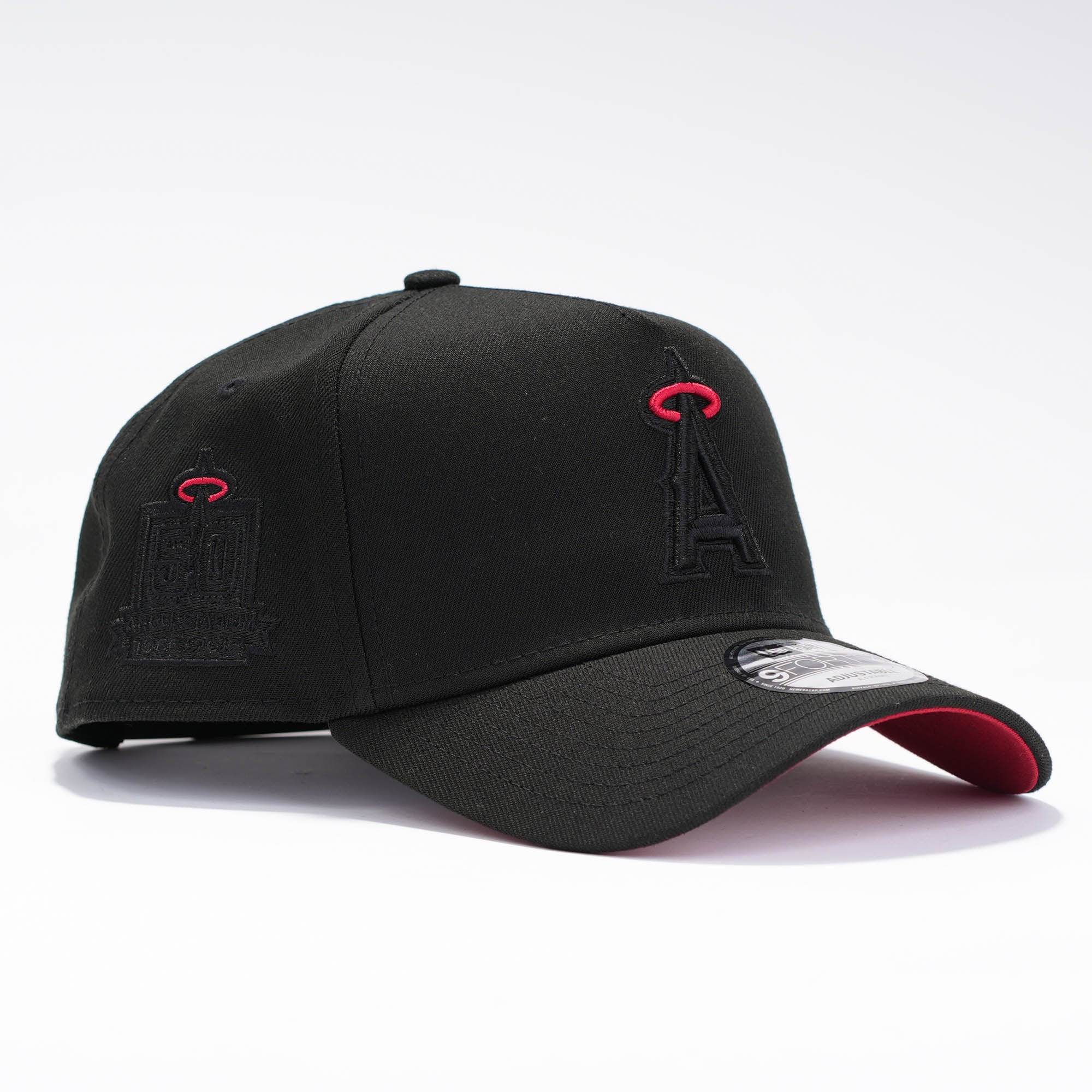 Anaheim Angels Red Black Classic Negro y Rojo