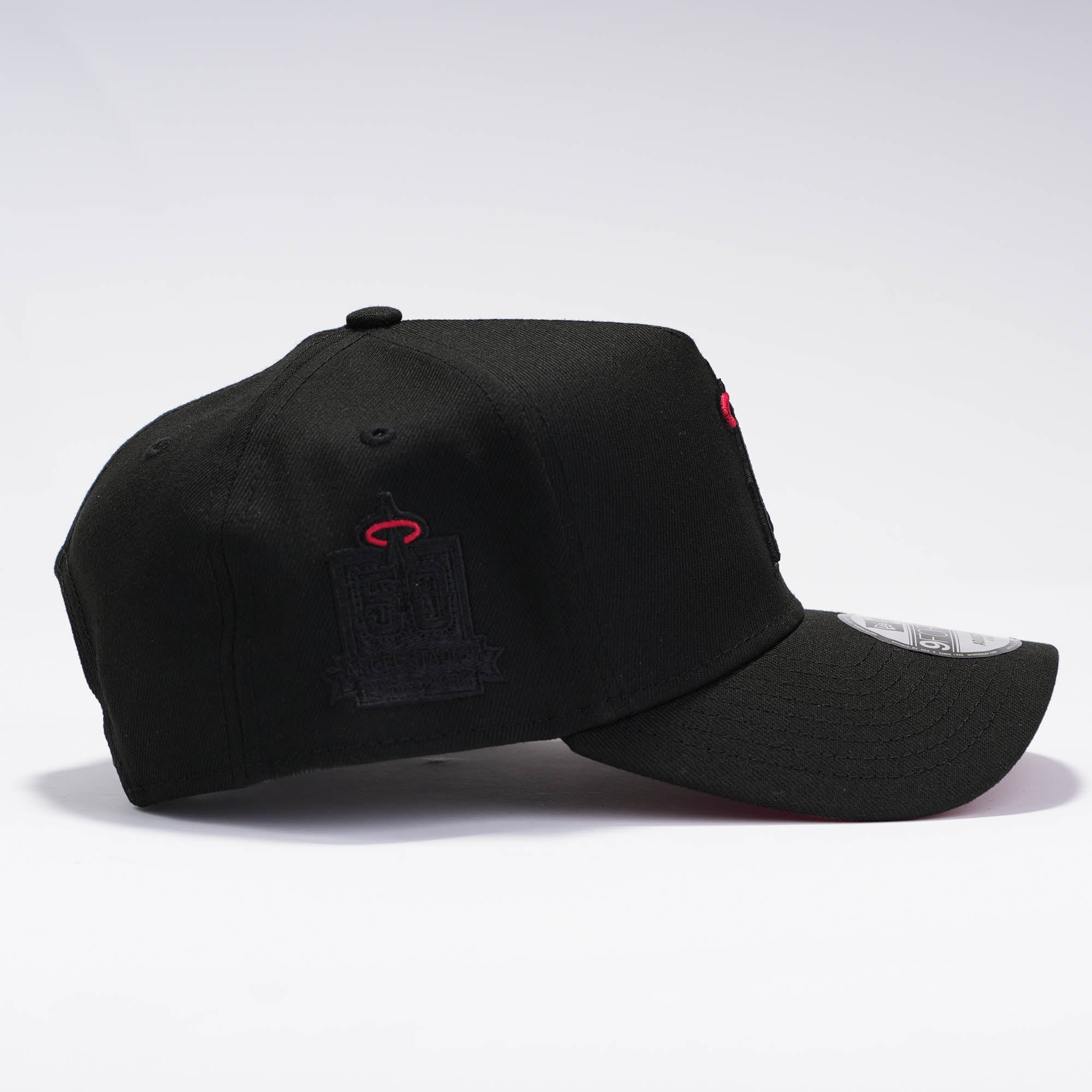 Anaheim Angels Red Black Classic Negro y Rojo