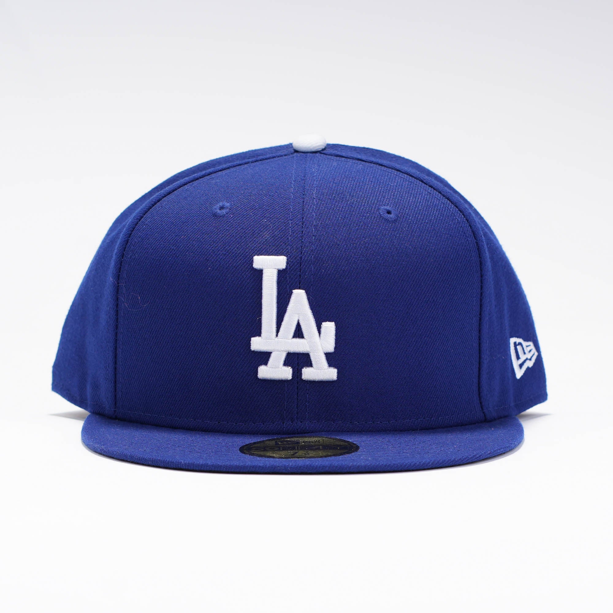 LA Dodgers Visera Plana Azul y Blanco