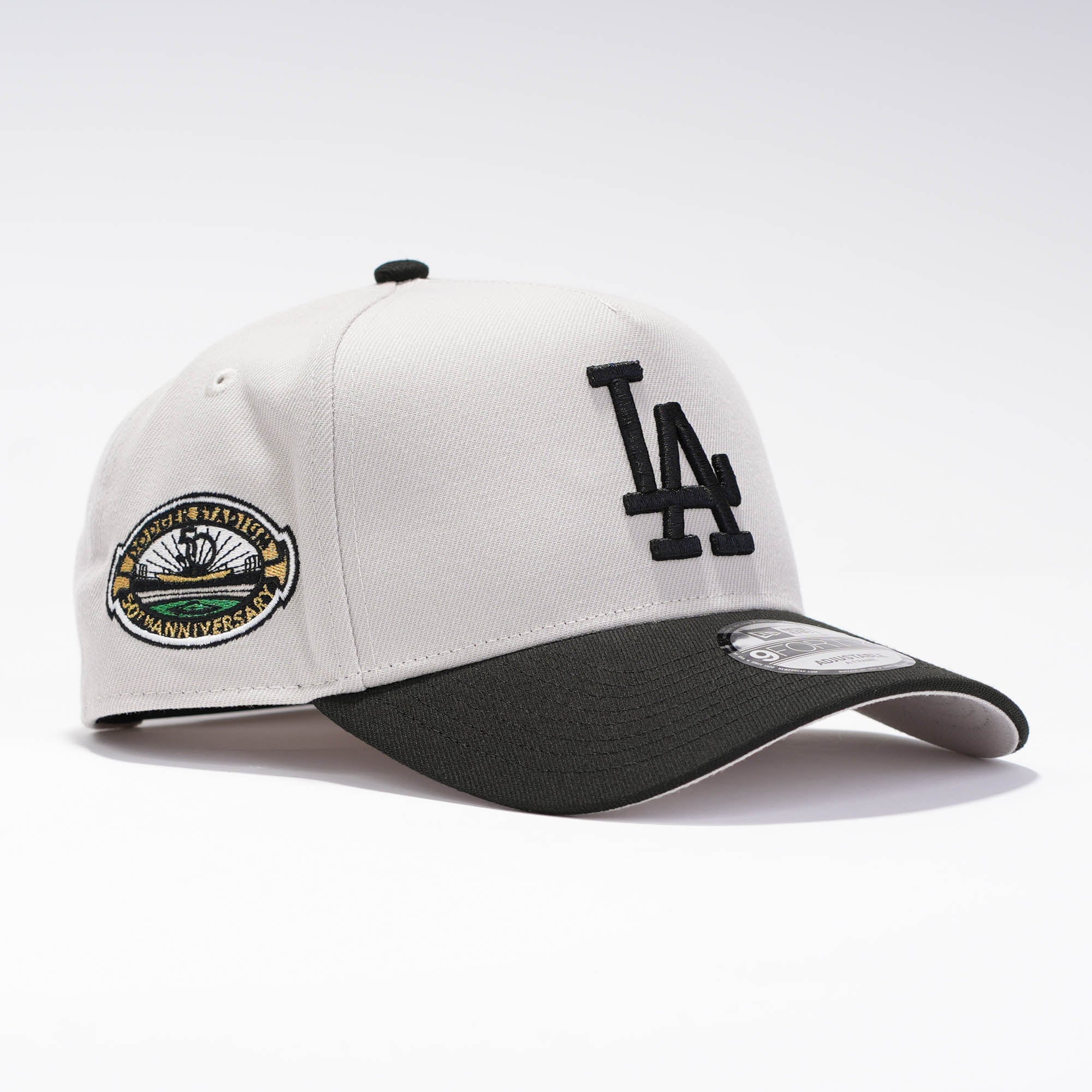 LA Dodgers 50th Aniversario Beige y Negro