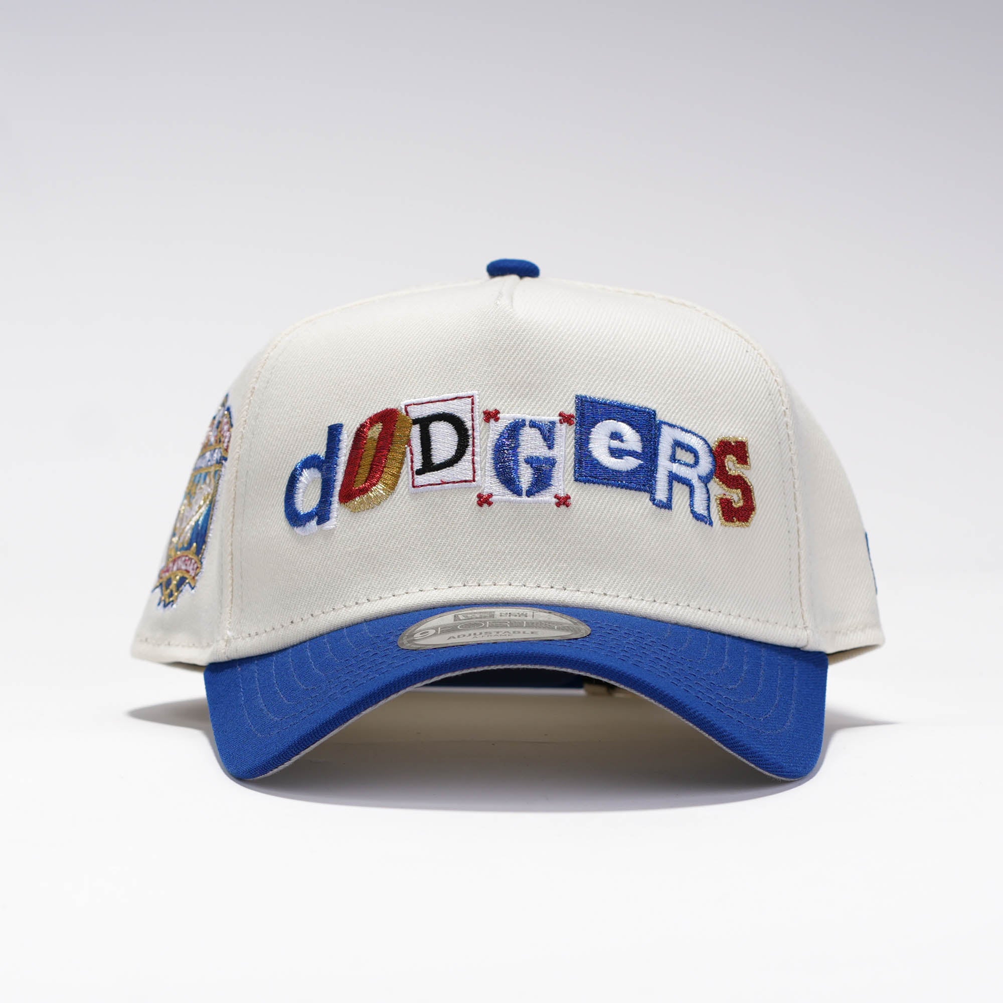 LA Dodgers 40th Anniversary Lettering Two Tone