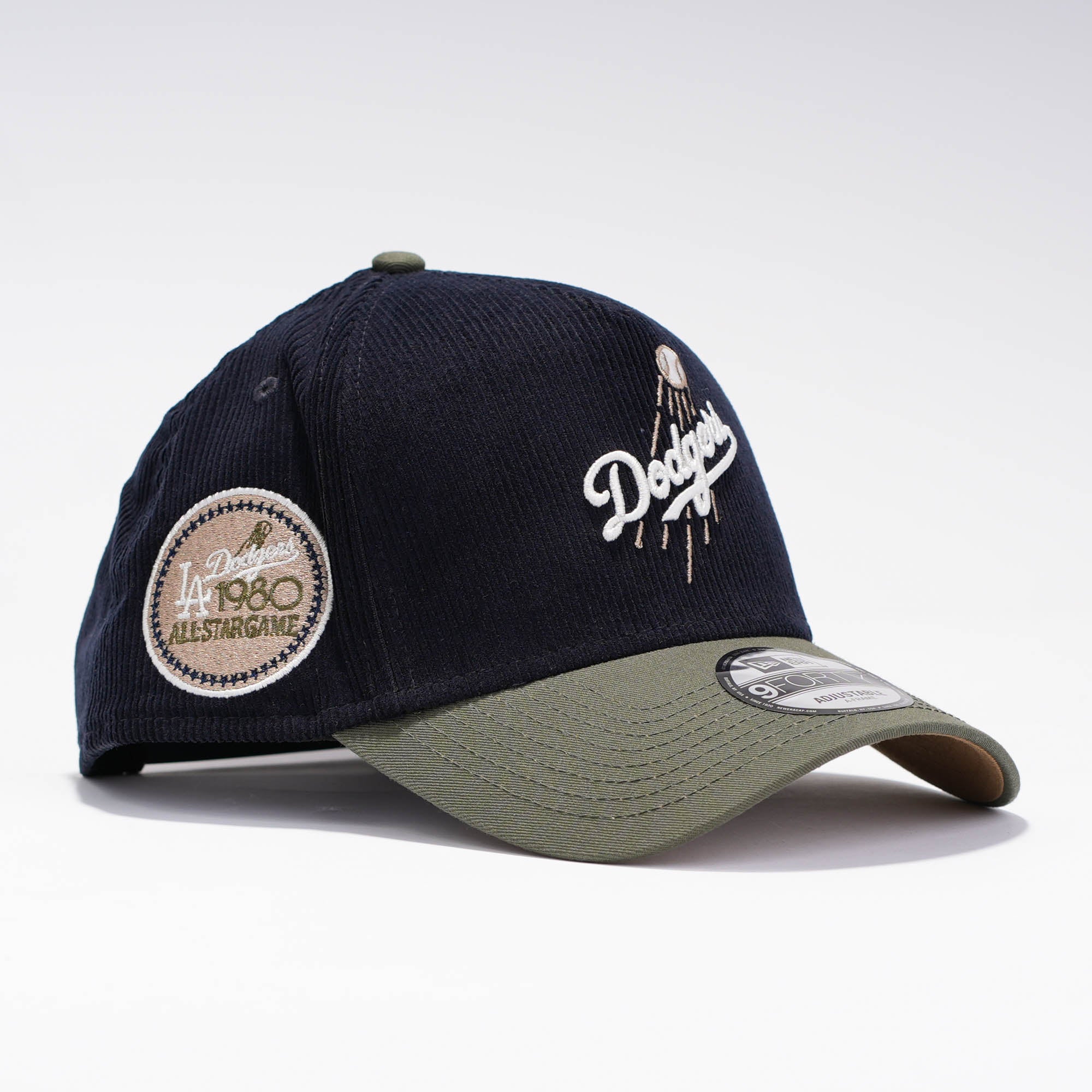LA Dodgers Vintage Marino y Verde