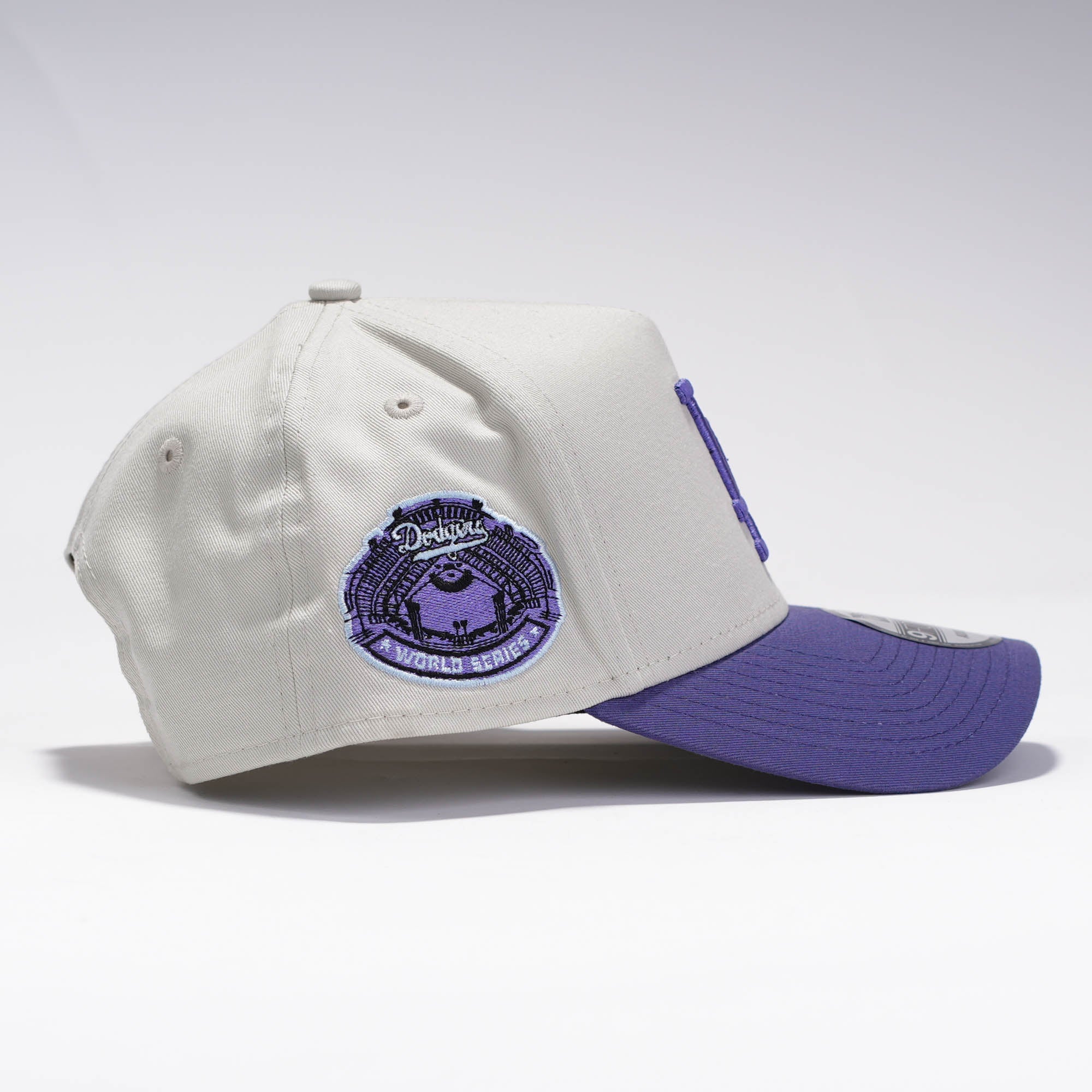 LA Dodgers World Series Blanco y Lila