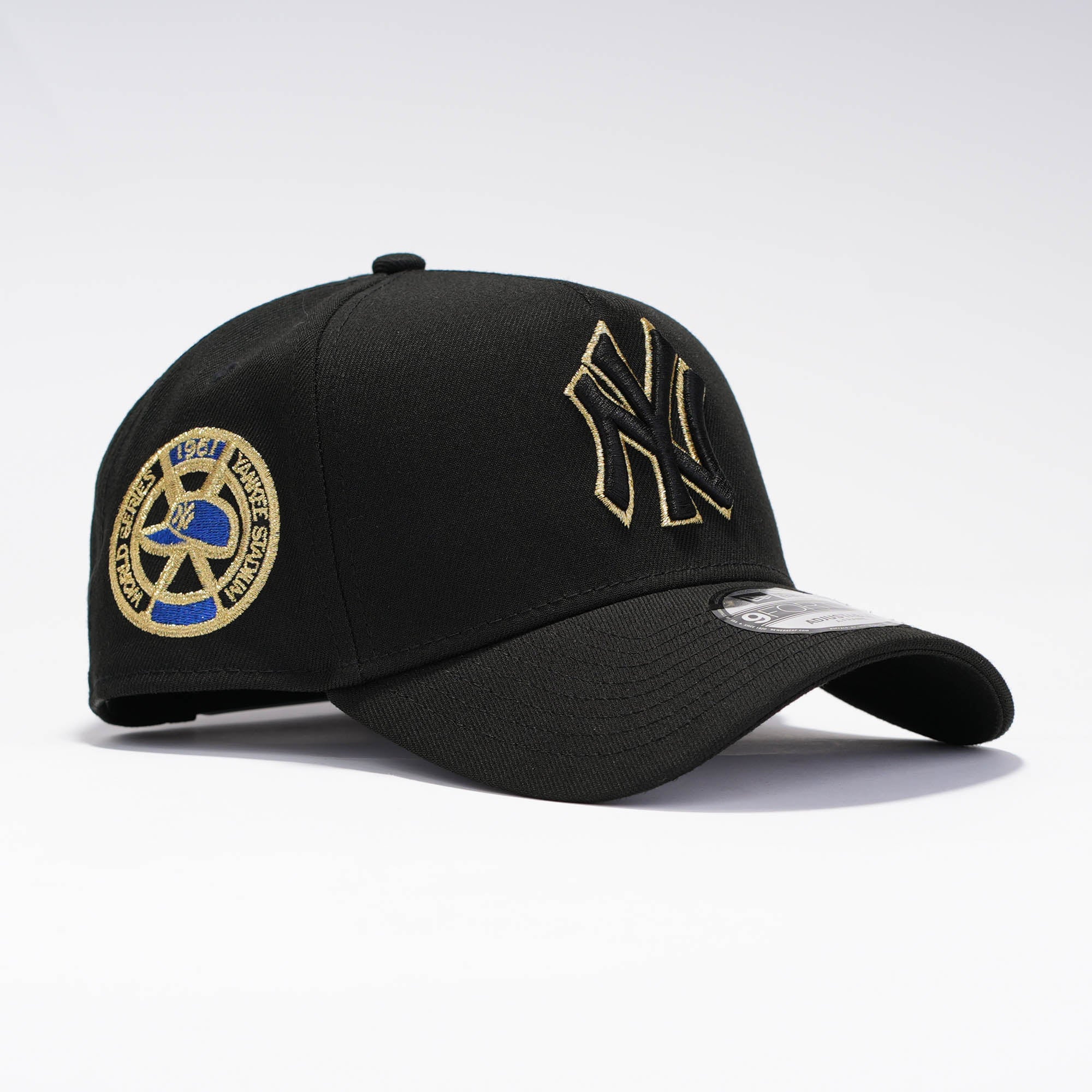 NY Yankees 1961 World Series negro y dorado