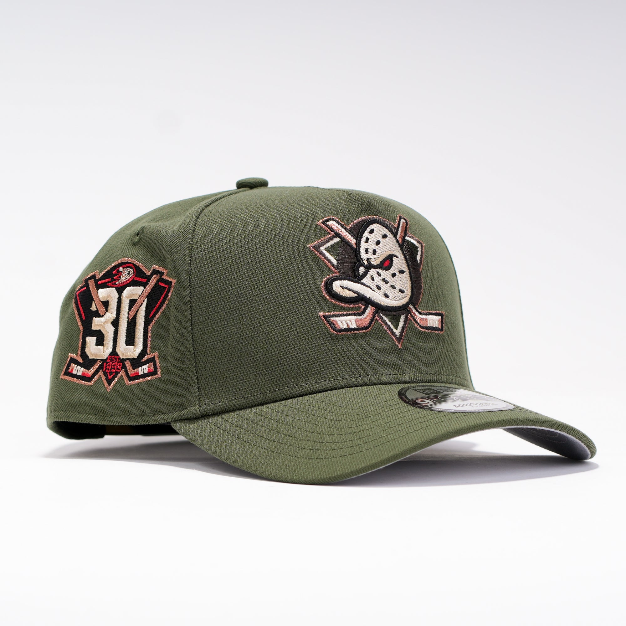 Anaheim Ducks 30 Years Verde