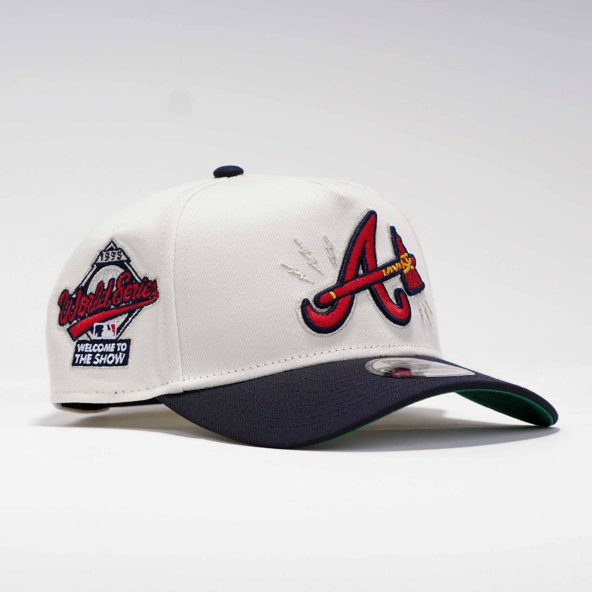 Atlanta Braves 1995 All Star Game Electric Beige y marino