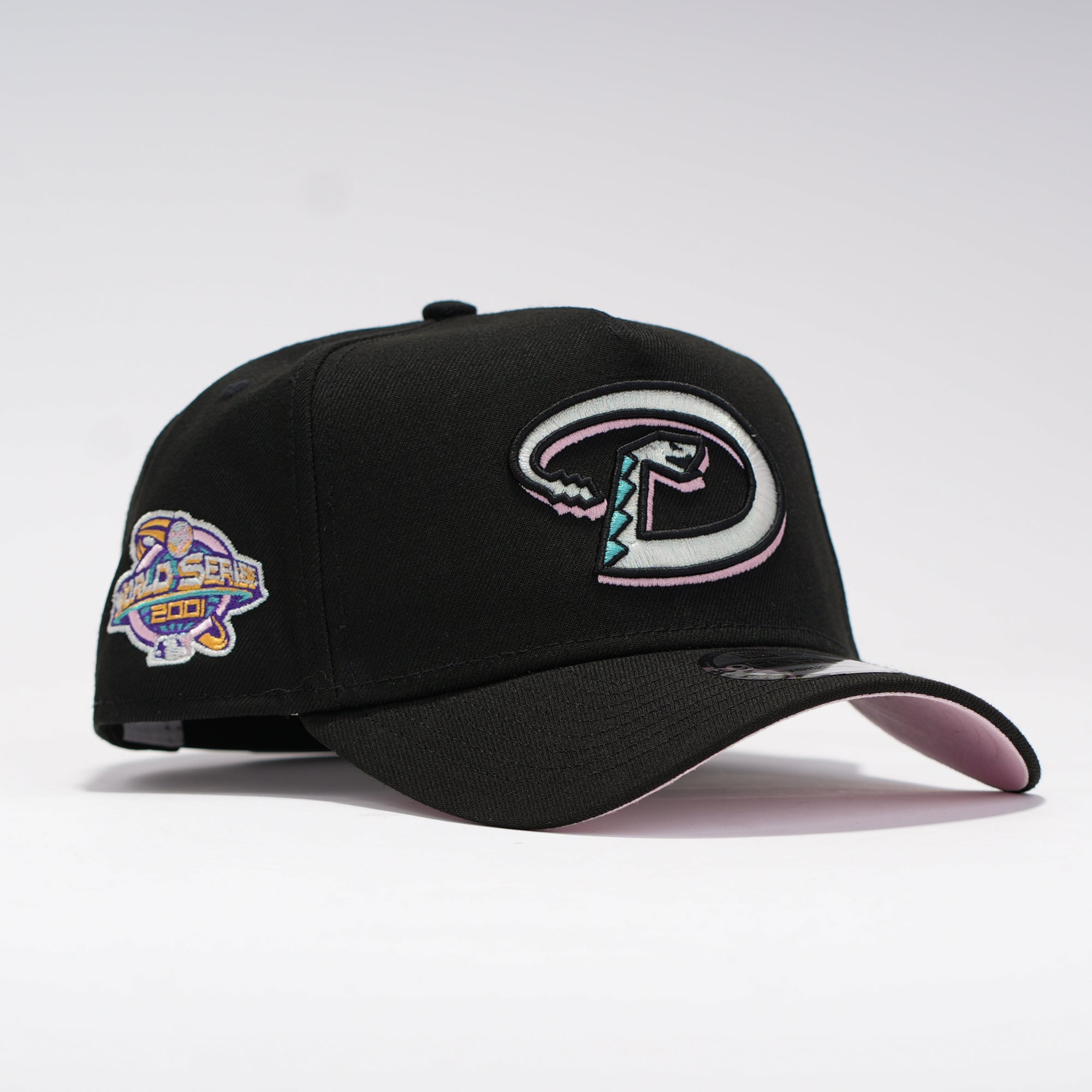 Arizona Diamond Backs 2001 Inaugural Season negro plata