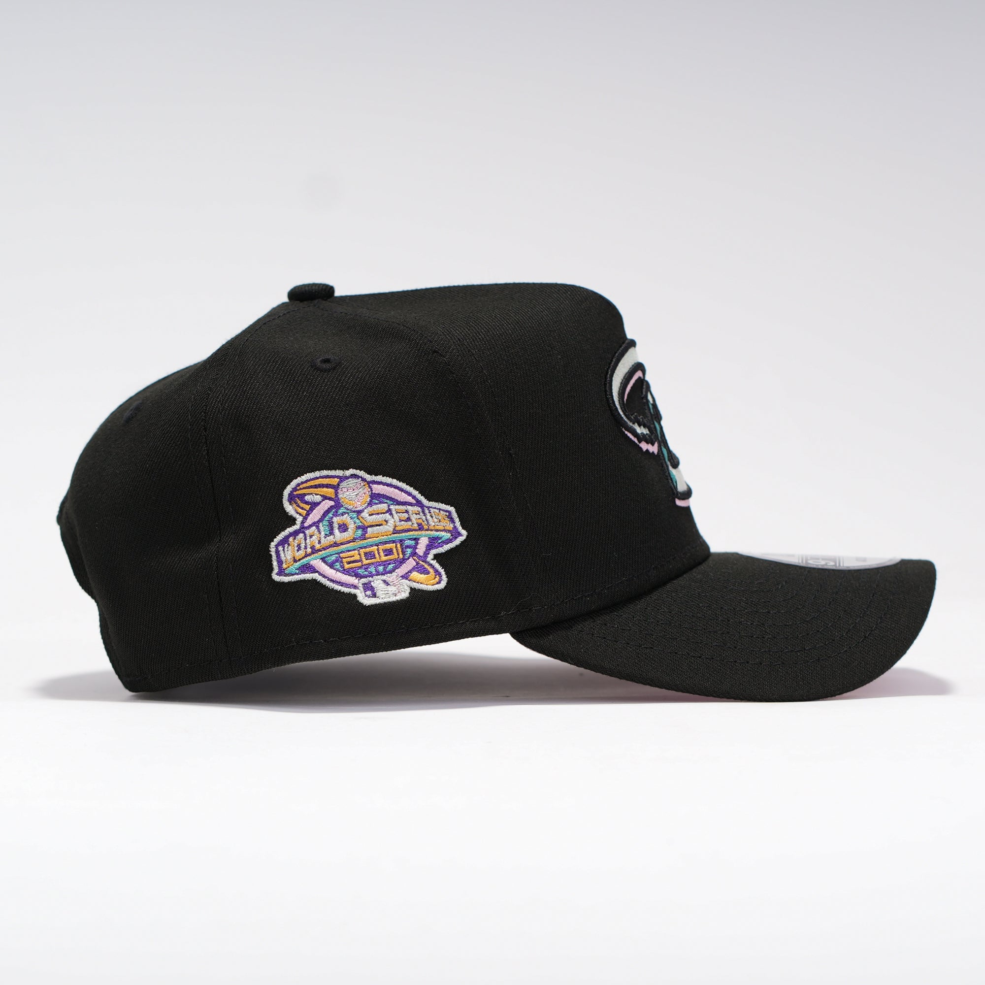 Arizona Diamond Backs 2001 Inaugural Season negro plata