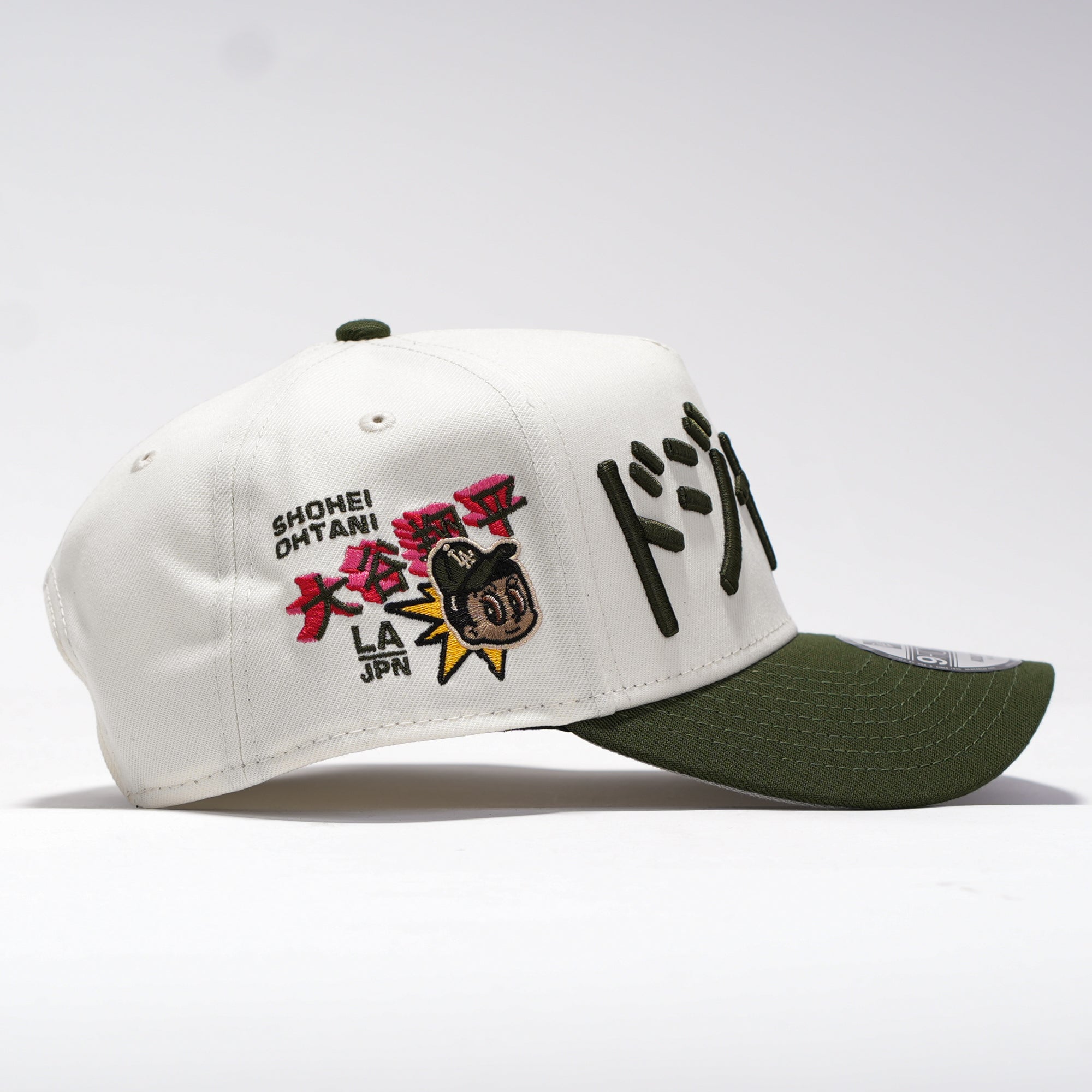 LA Dodgers Shohei Ohtani Chrome Green Blanco y Verde