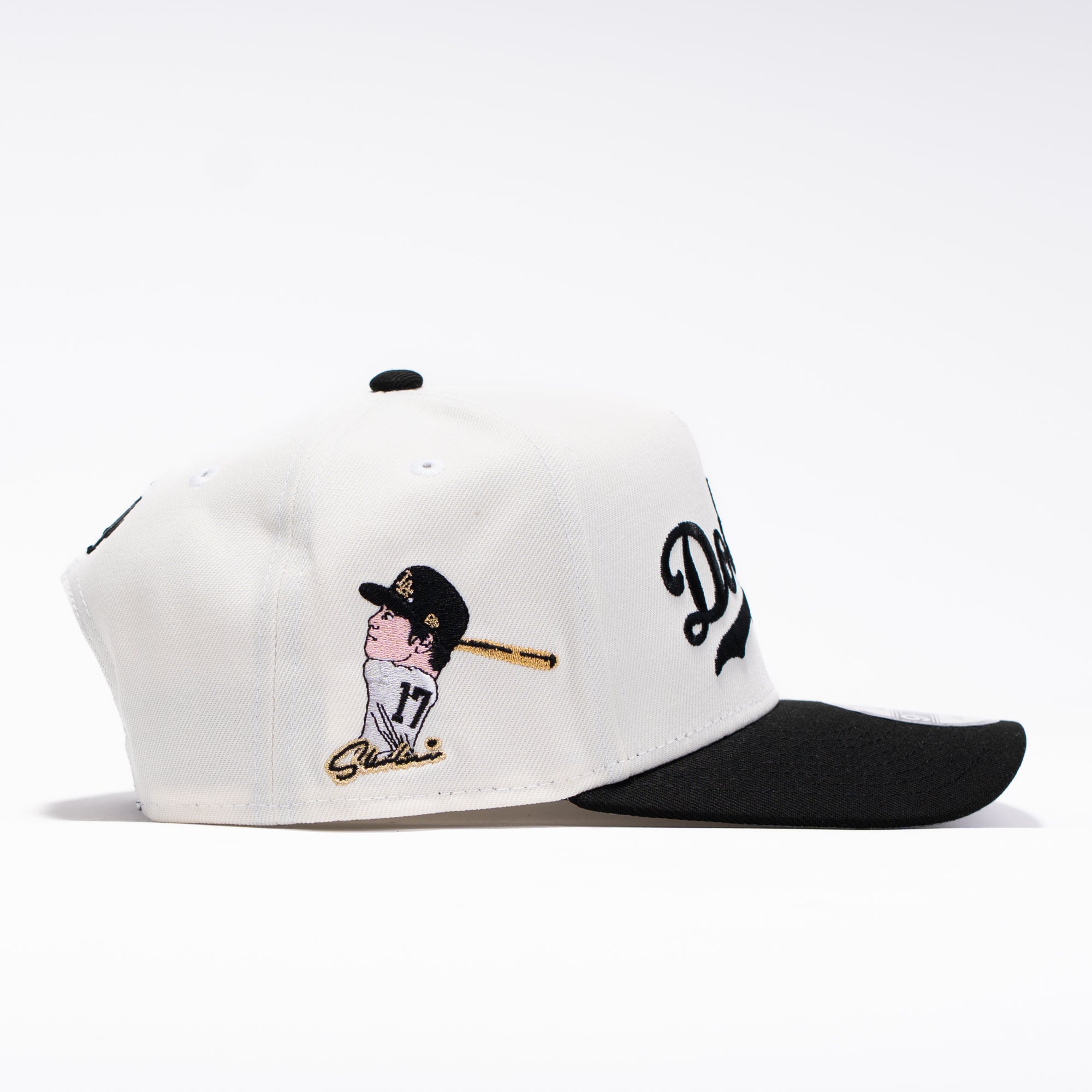 LA Dodgers Shohei Ohtani Two Tone Classic Head Blanco y negro