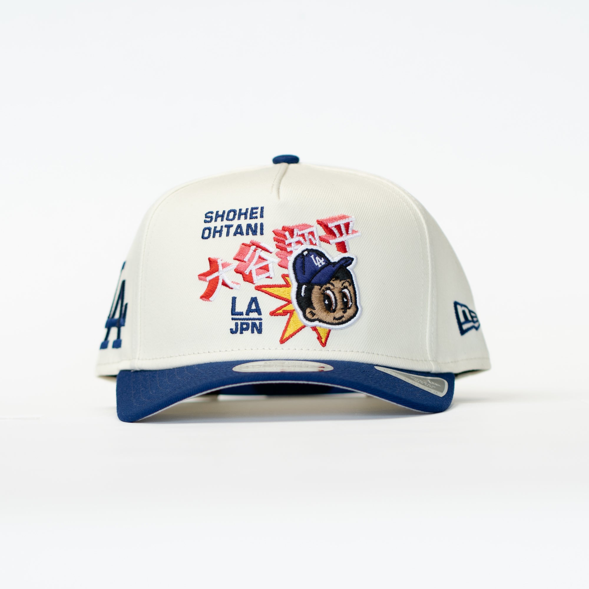 LA Dodgers Shohei Ohtani Two Tone Face Beige Azul