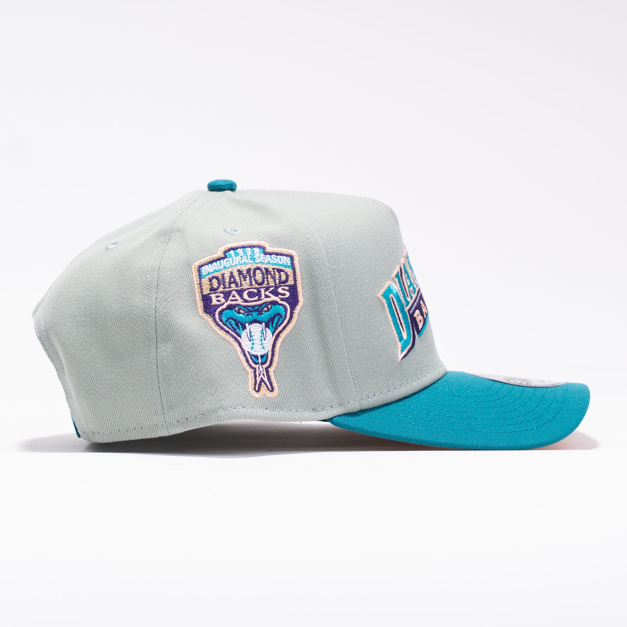 Arizona Diamond Backs 1998 Vintage Logo Azul Aqua