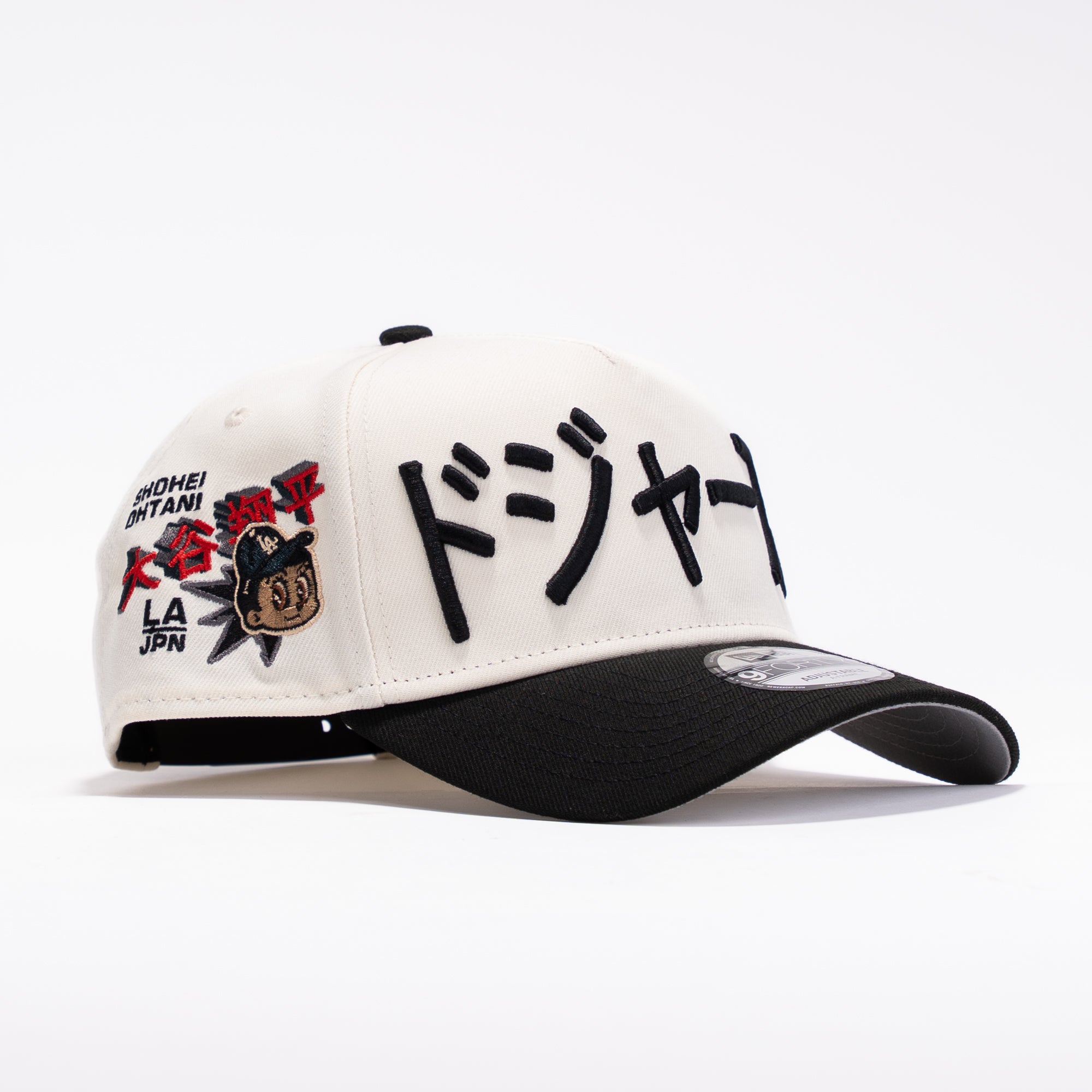 LA Dodgers Shohei Ohtani Kanji Blanco y Negro