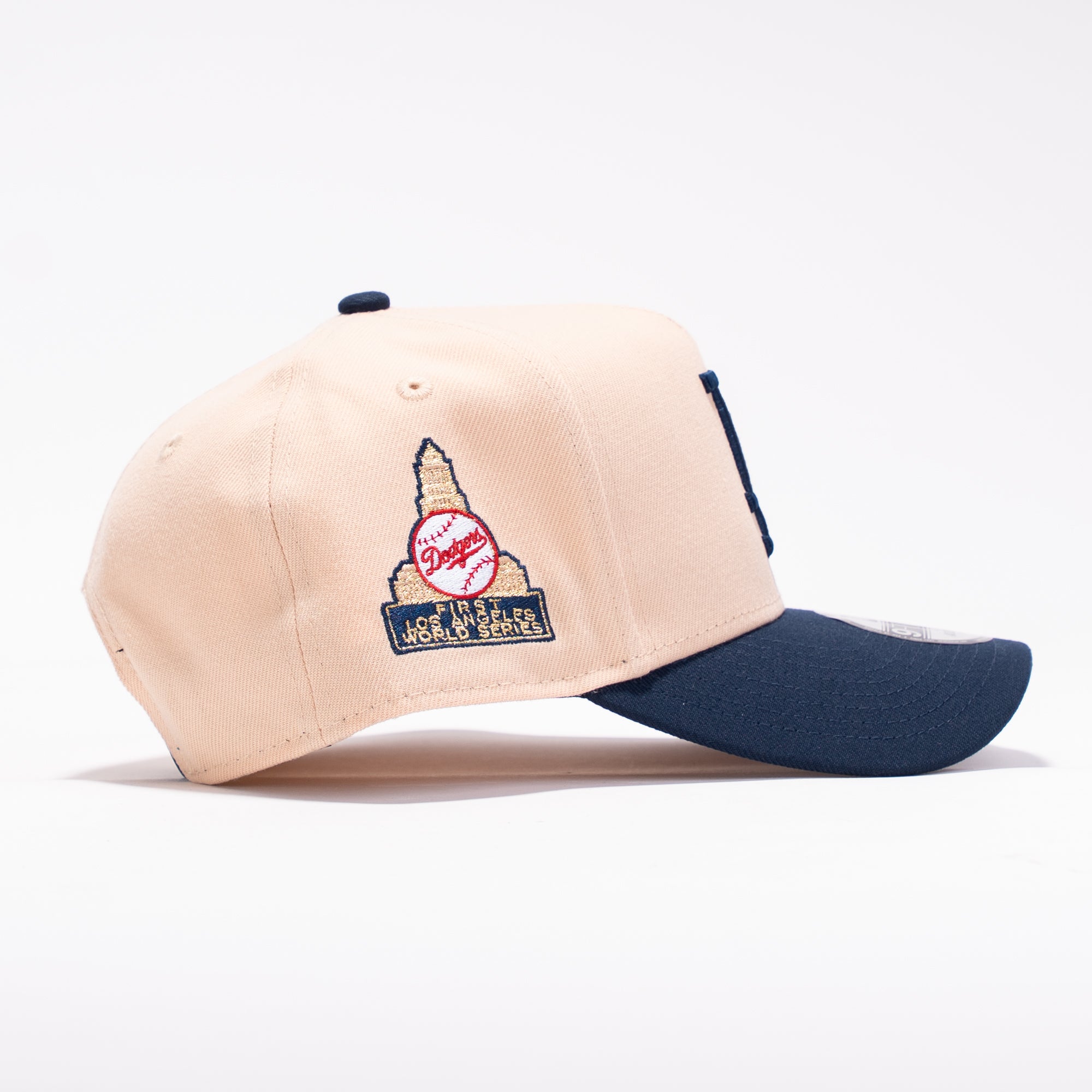 LA Dodgers First Los Angeles World Series Rosa Durazno Azul