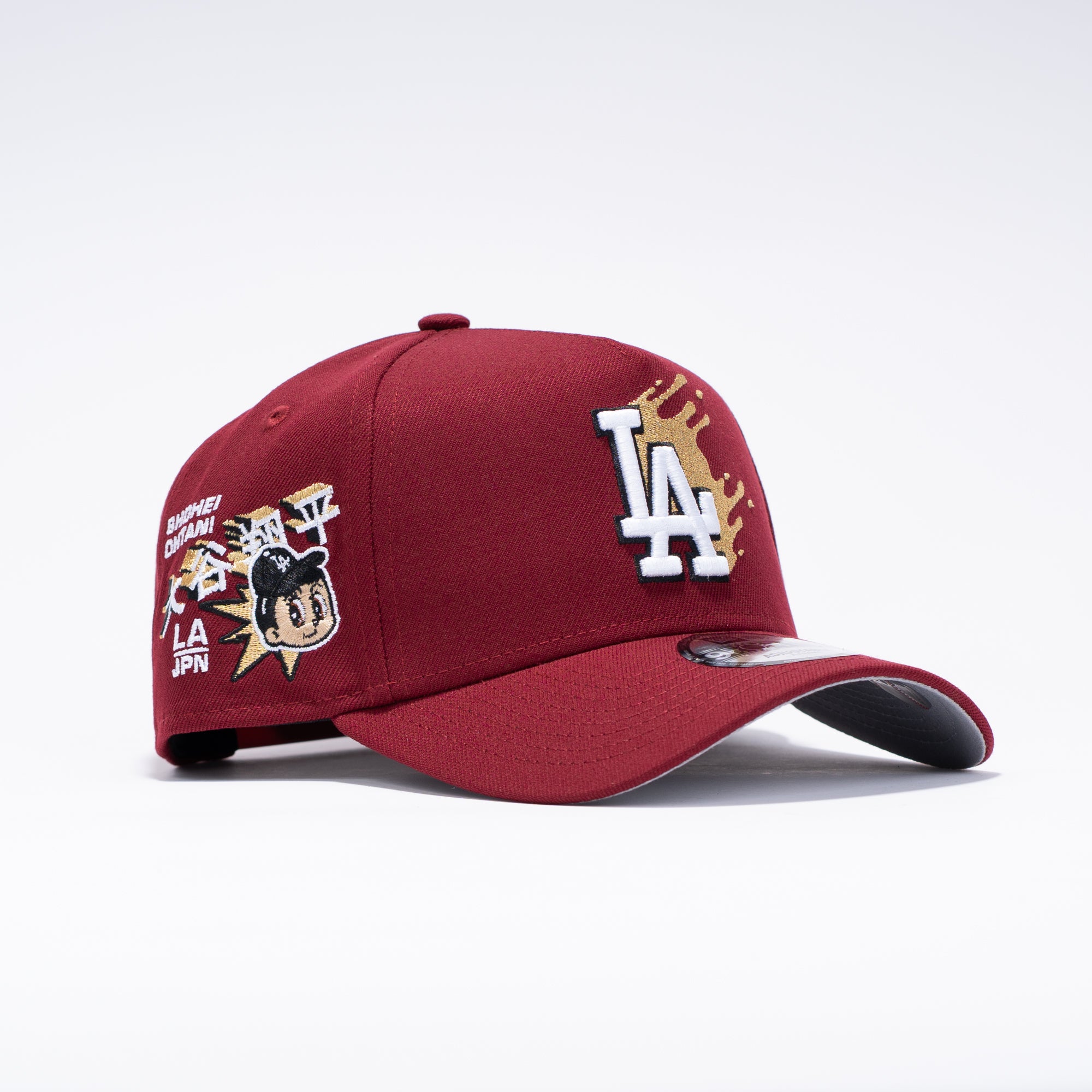 LA Dodgers Shohei Ohtani Tinto/Rojo splashed