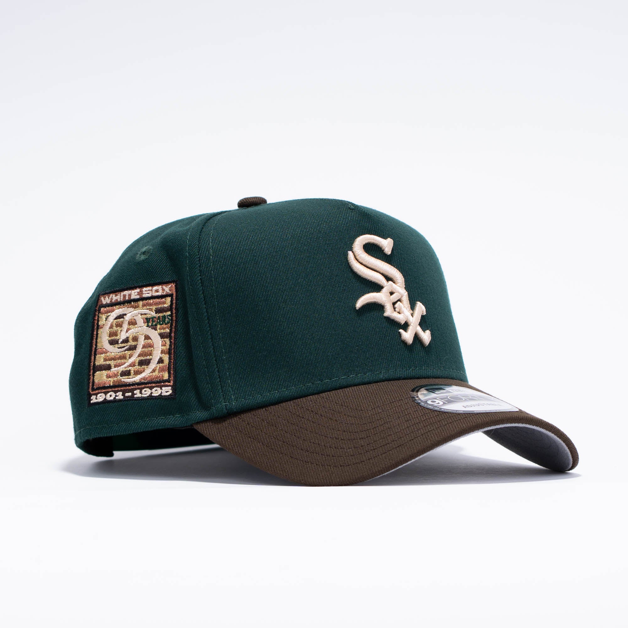 Chicago White Sox Verde y Café Detalle Beige