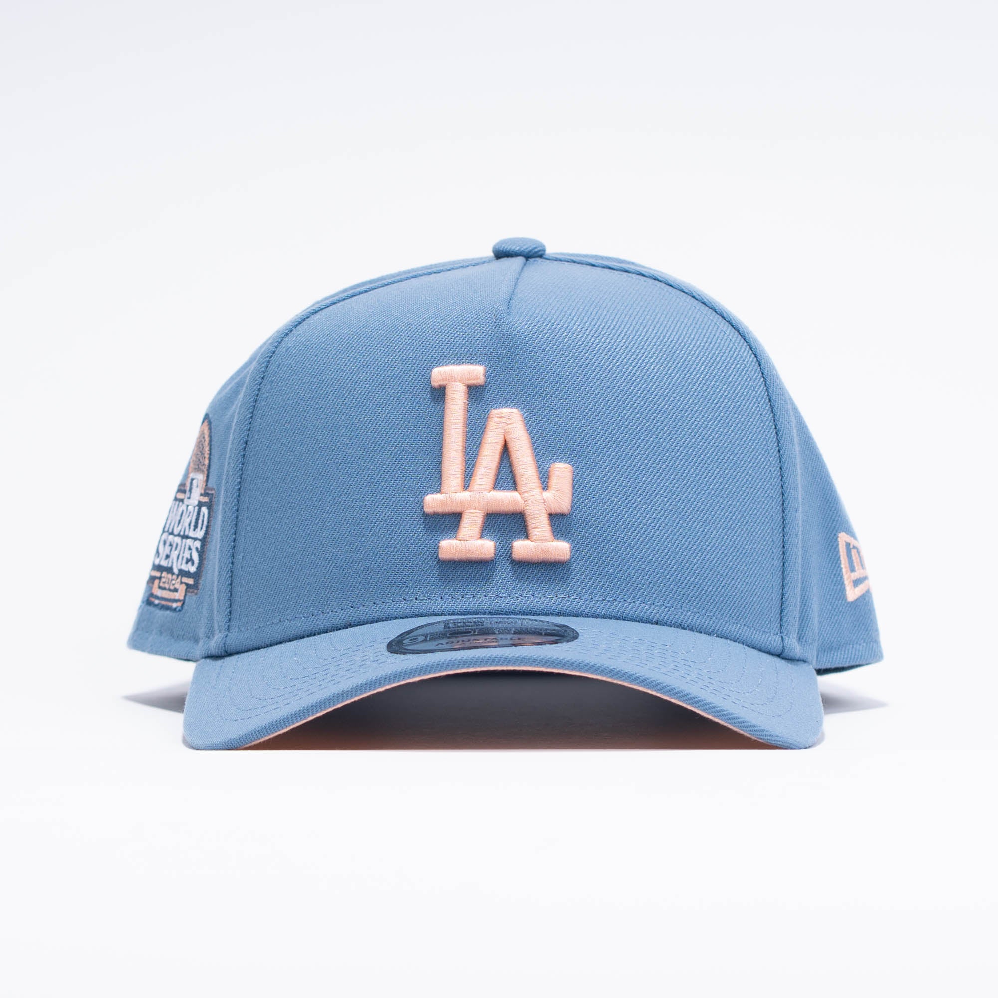 LA dodgers LOS ANGELES World Series 2024 Azul y Durazno