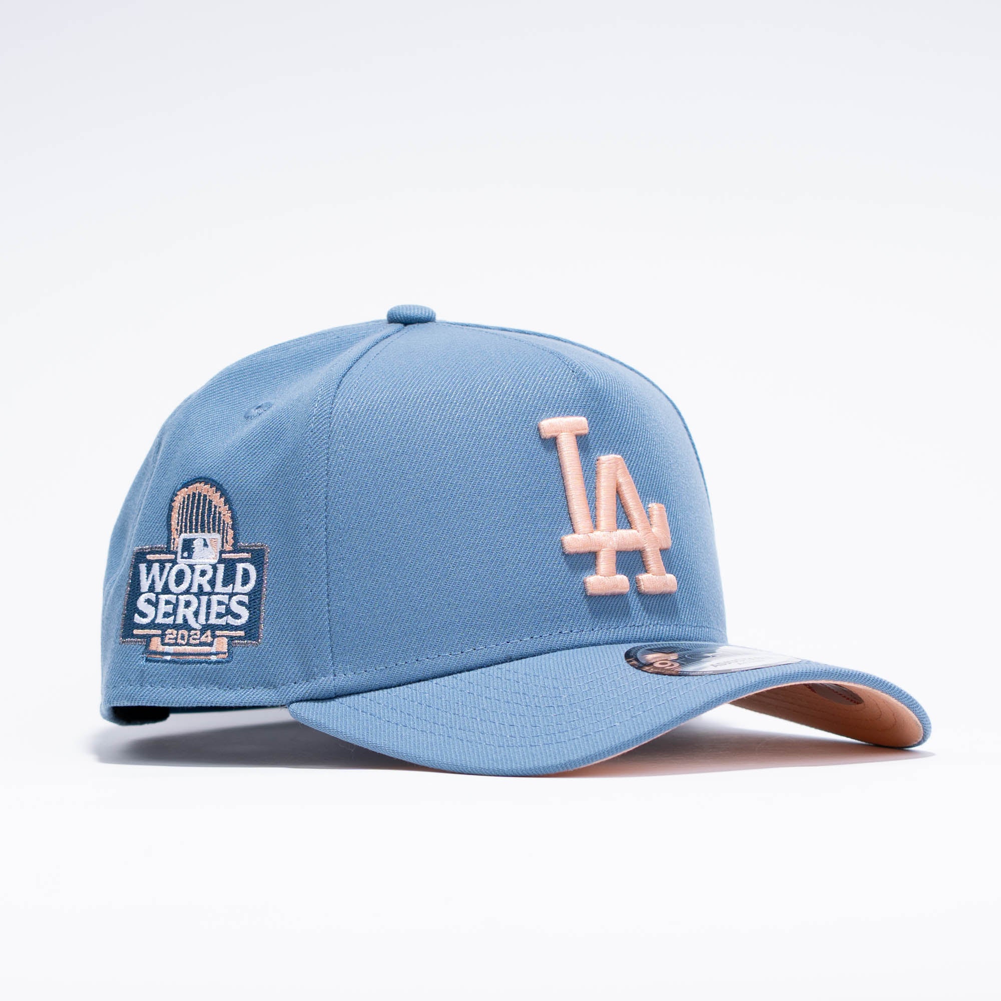 LA dodgers LOS ANGELES World Series 2024 Azul y Durazno