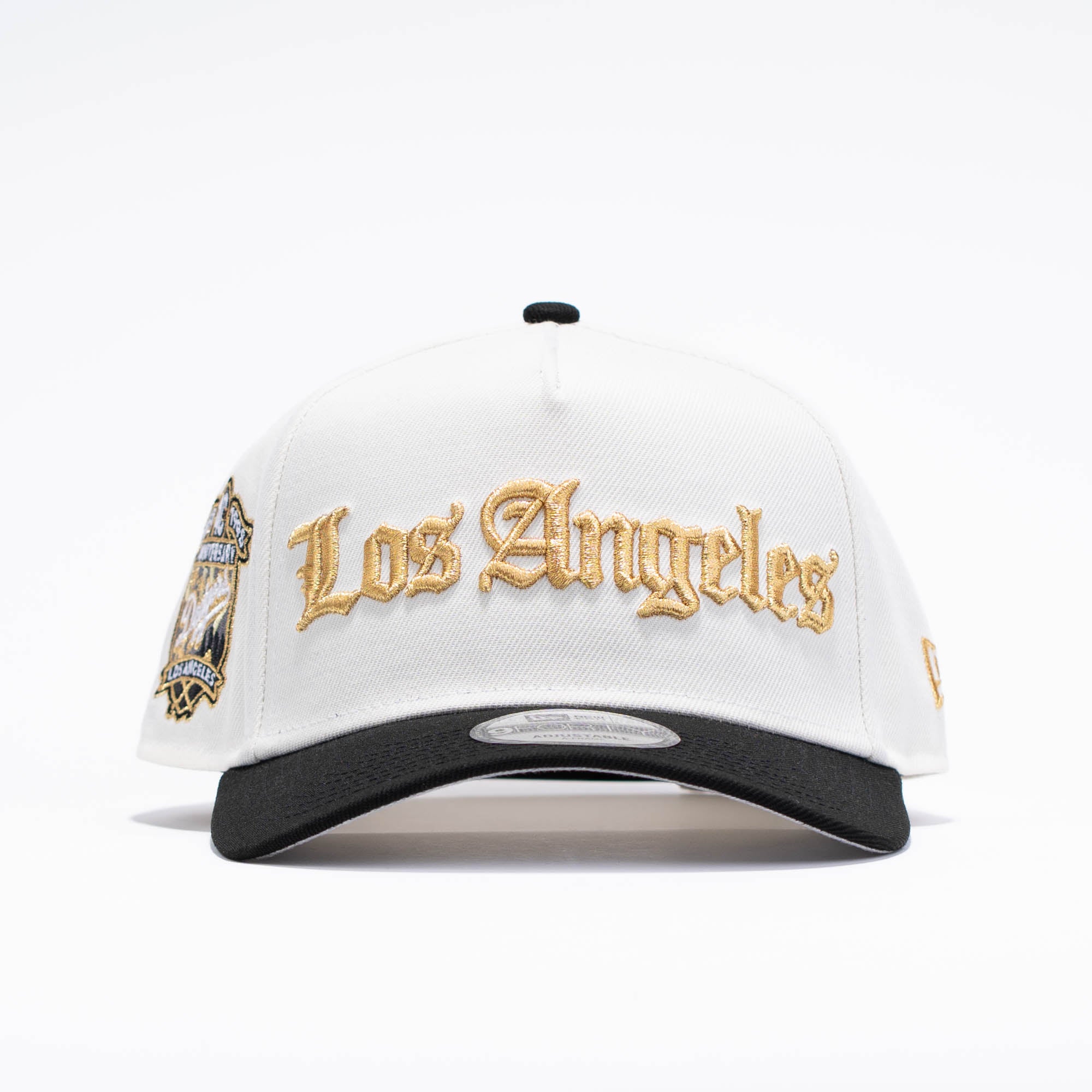 LA DODGERS 40 ANNIVERSARY BEIGE LETRA DORADA