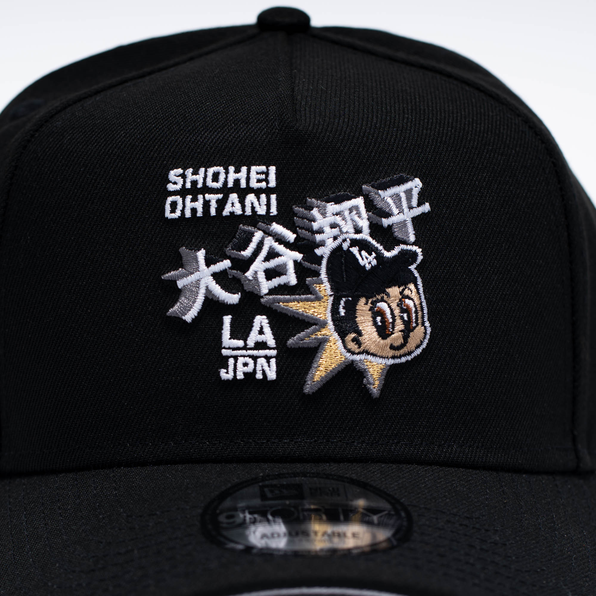 LA DODGERS JAPON OHTANI ANIMADA NEGRA PLATINO DORADO