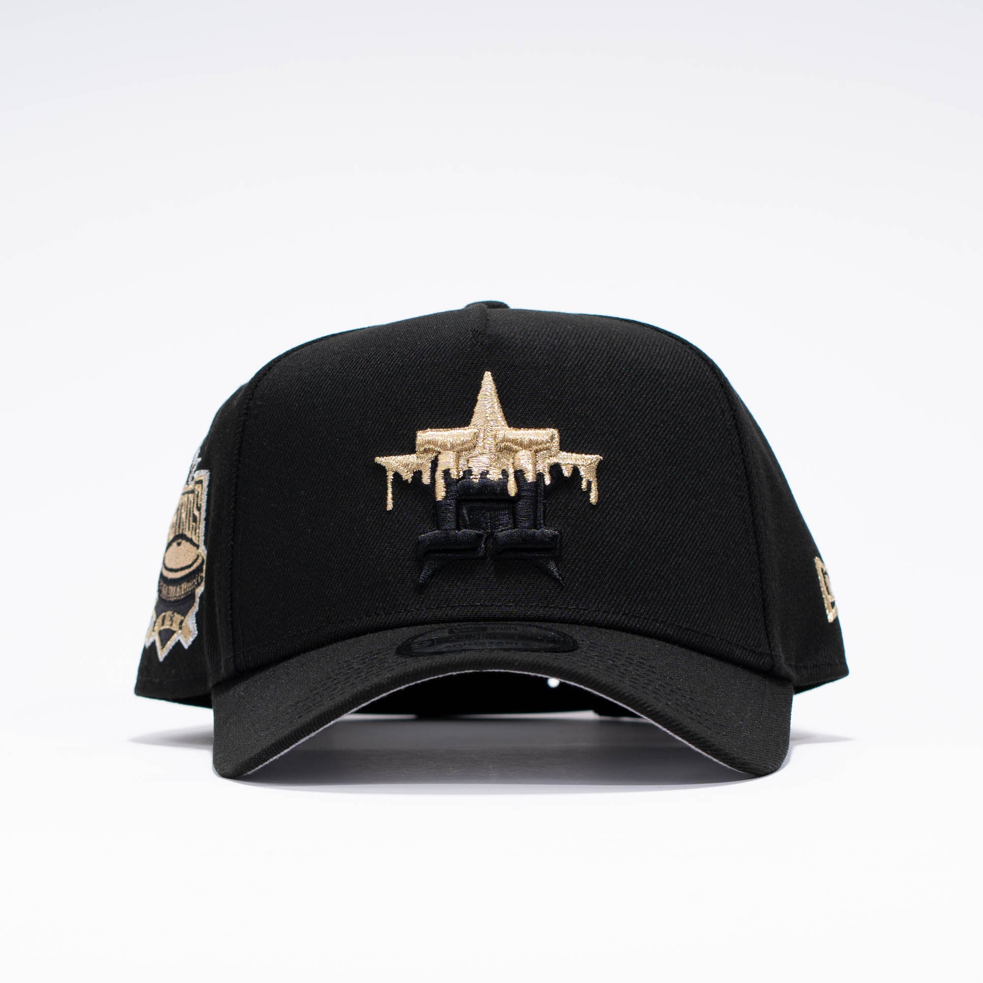 NEW ERA ASTROS DE HOUSTON NEGRO DORADO