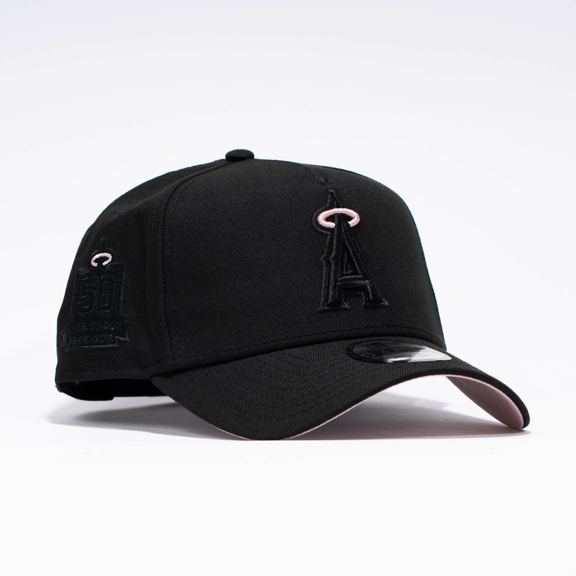 ANAHEIM ANGELS 50 ANIVERSARIO NEGRO ROSA