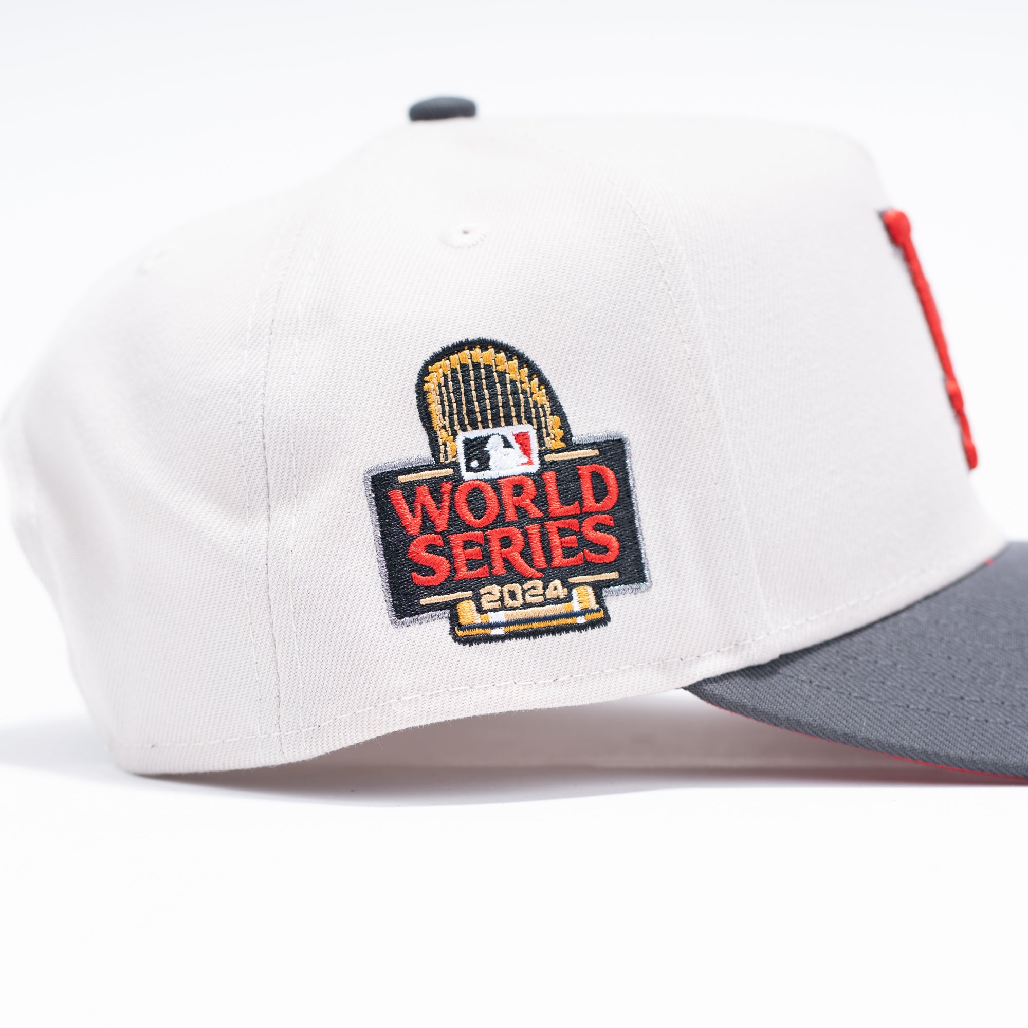 LA Dodgers WORLD SERIES 2024 GRIS Y ROJO