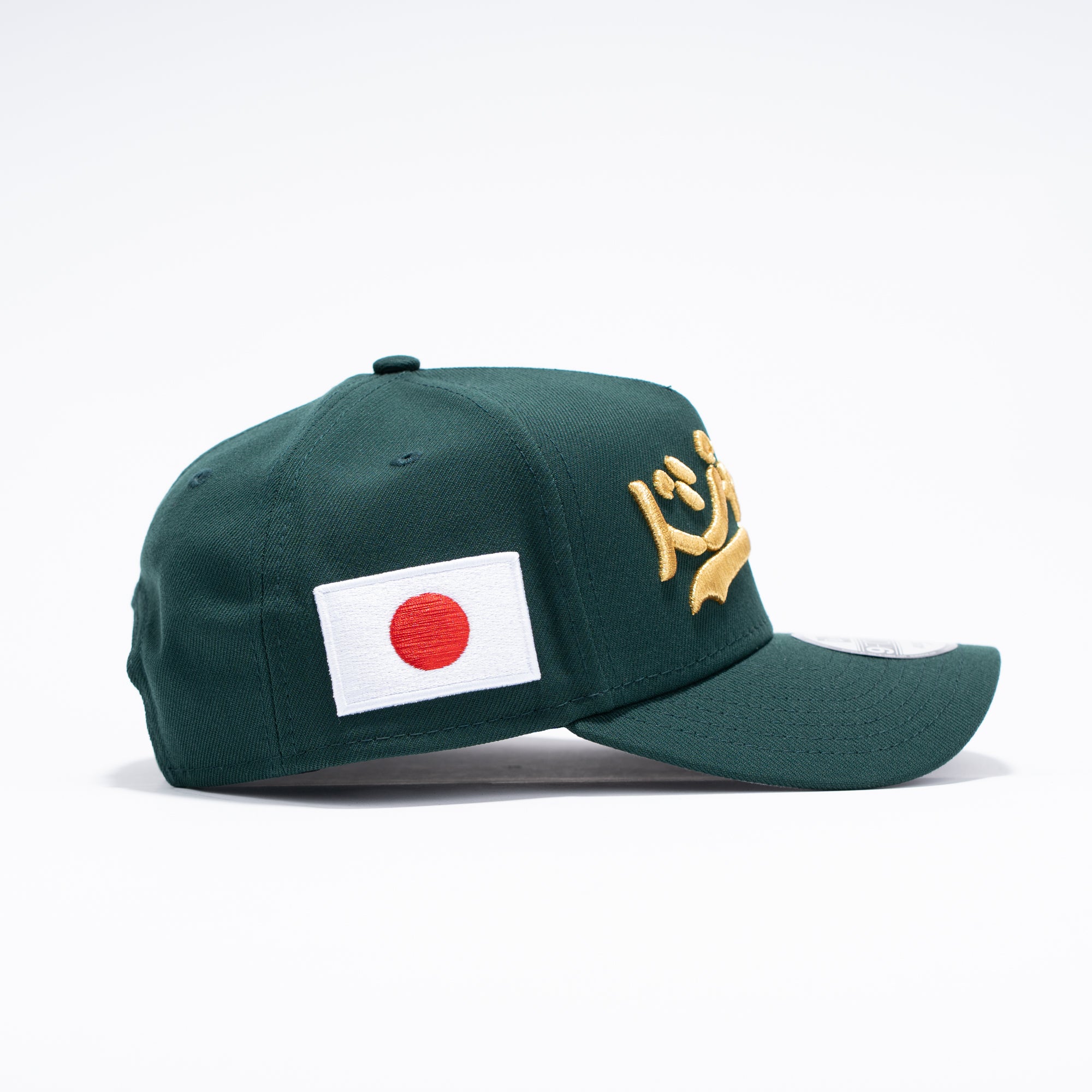 LA dodgers LOS ANGELES JAPON CURSIVA VERDE