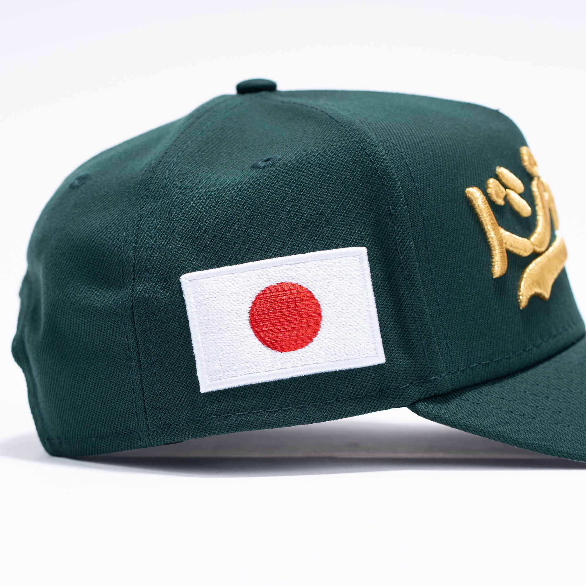 LA dodgers LOS ANGELES JAPON CURSIVA VERDE
