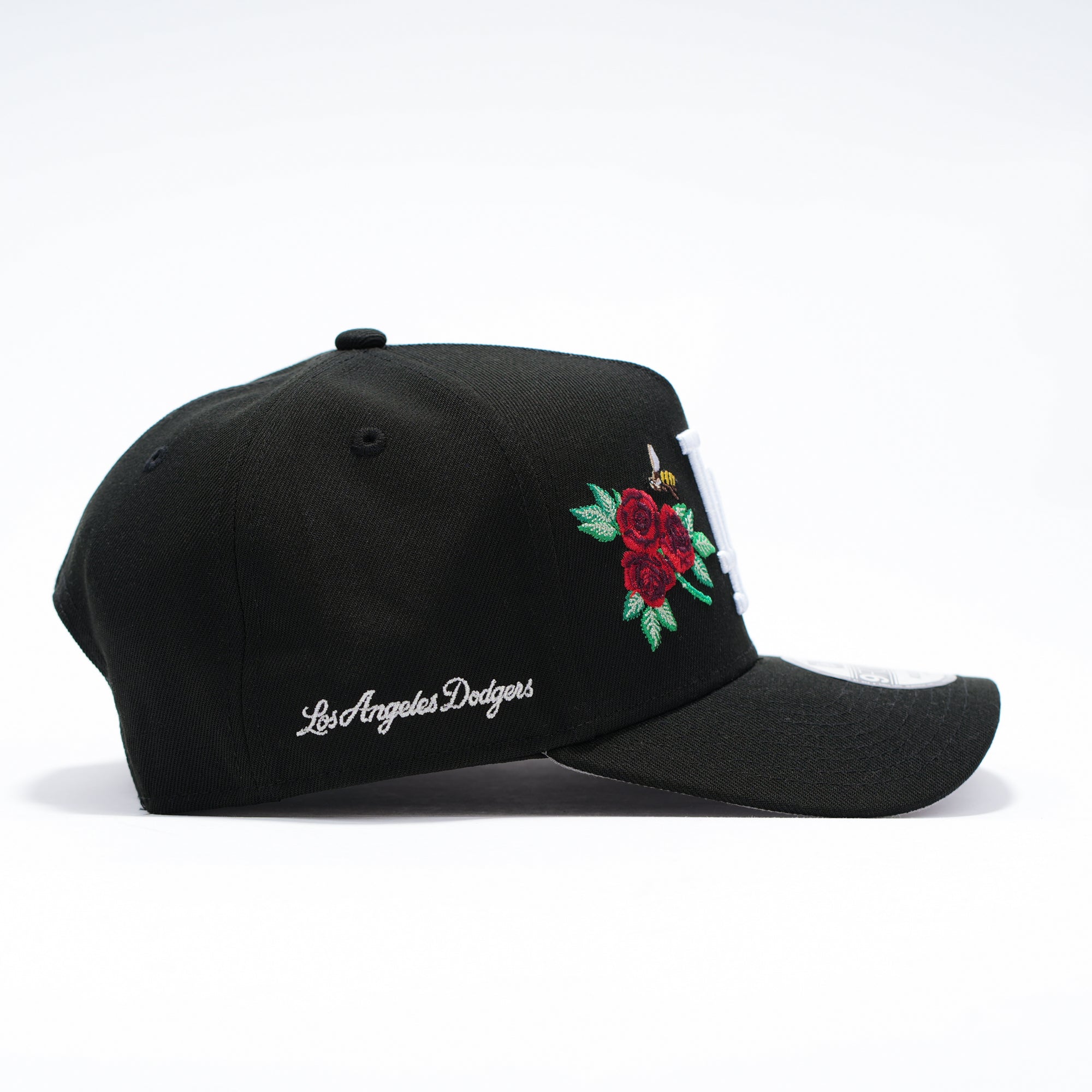 LA DODGERS LOS ANGELES FLOR Y ABEJA NEGRA