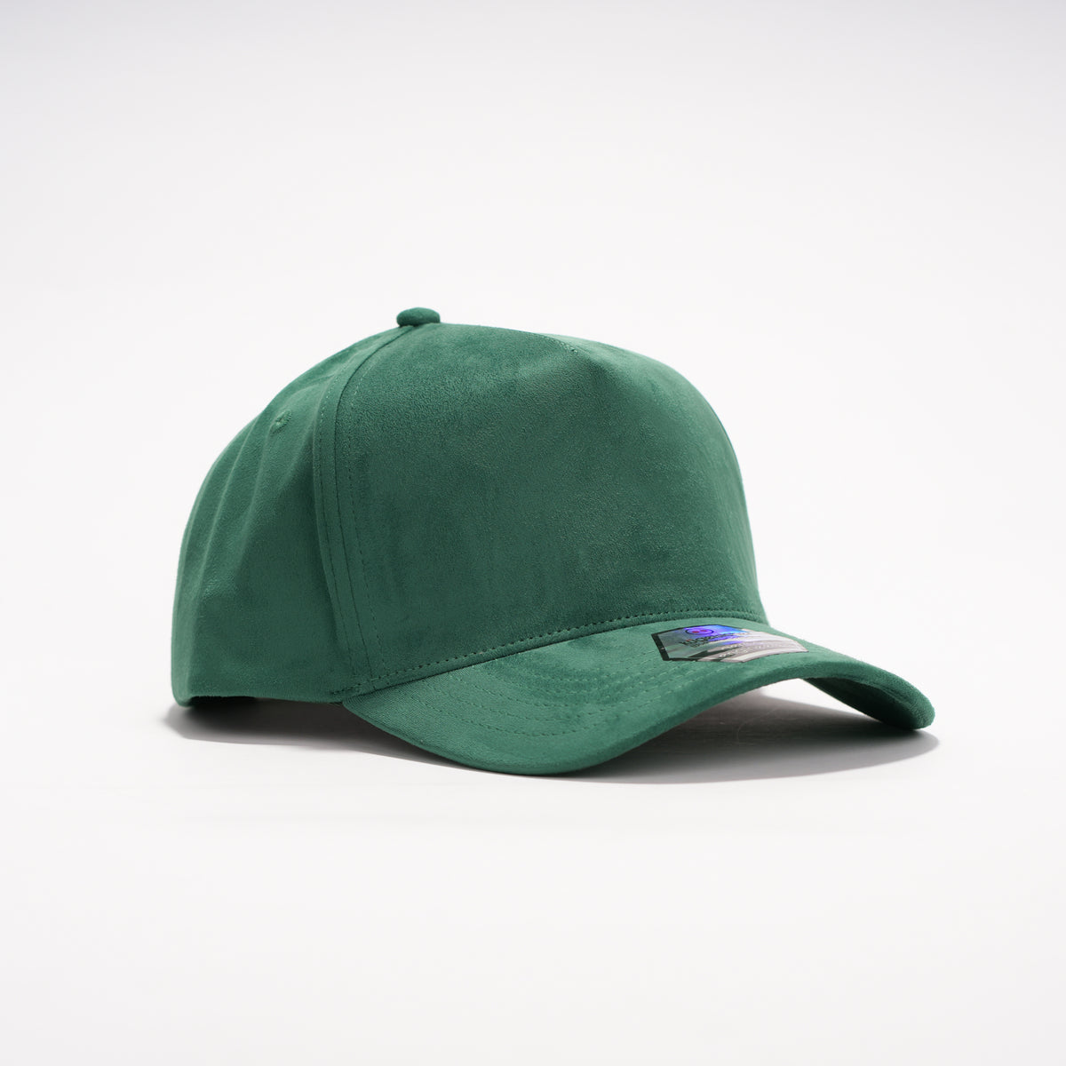 5 PANELES CURVA GAMUZA VERDE