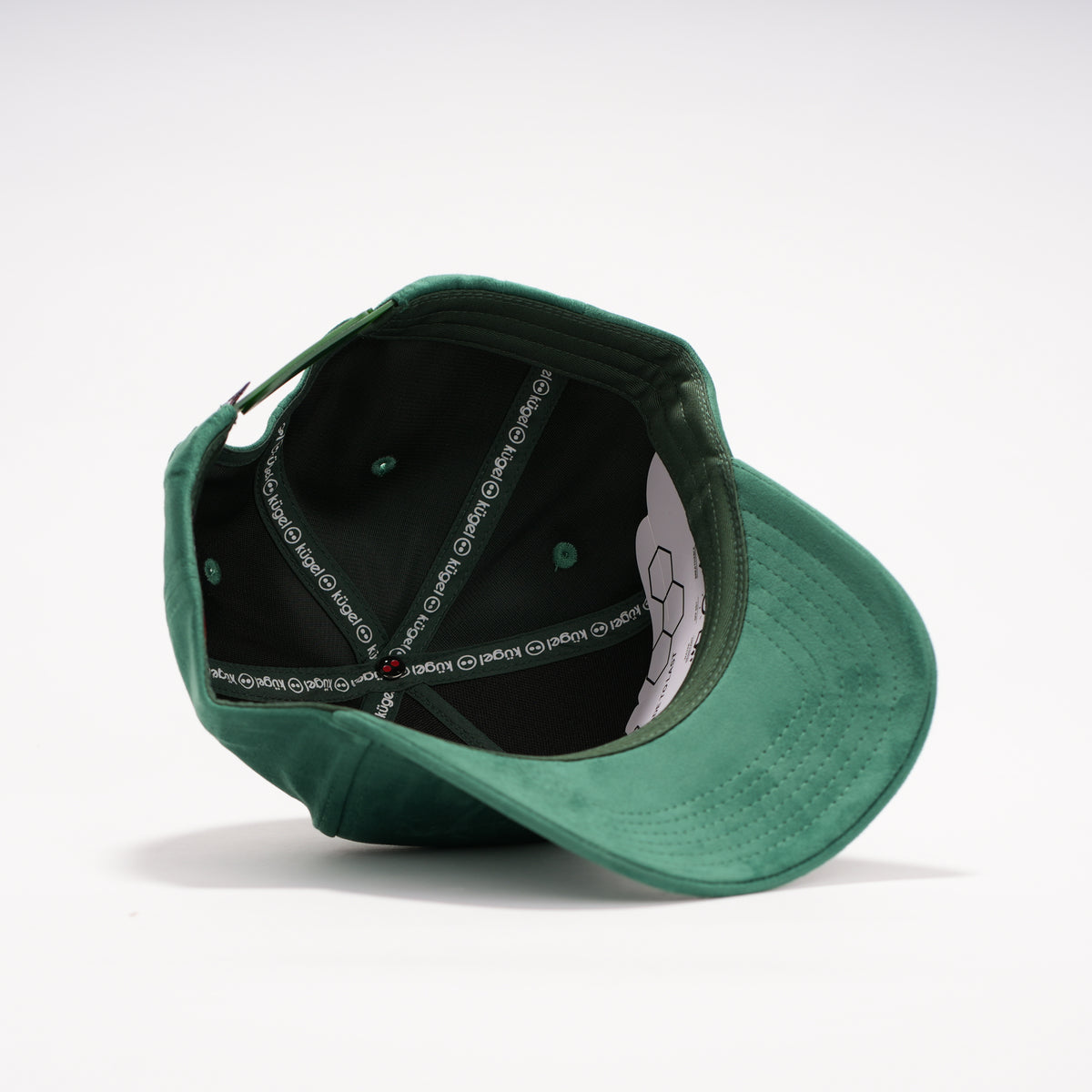 5 PANELES CURVA GAMUZA VERDE