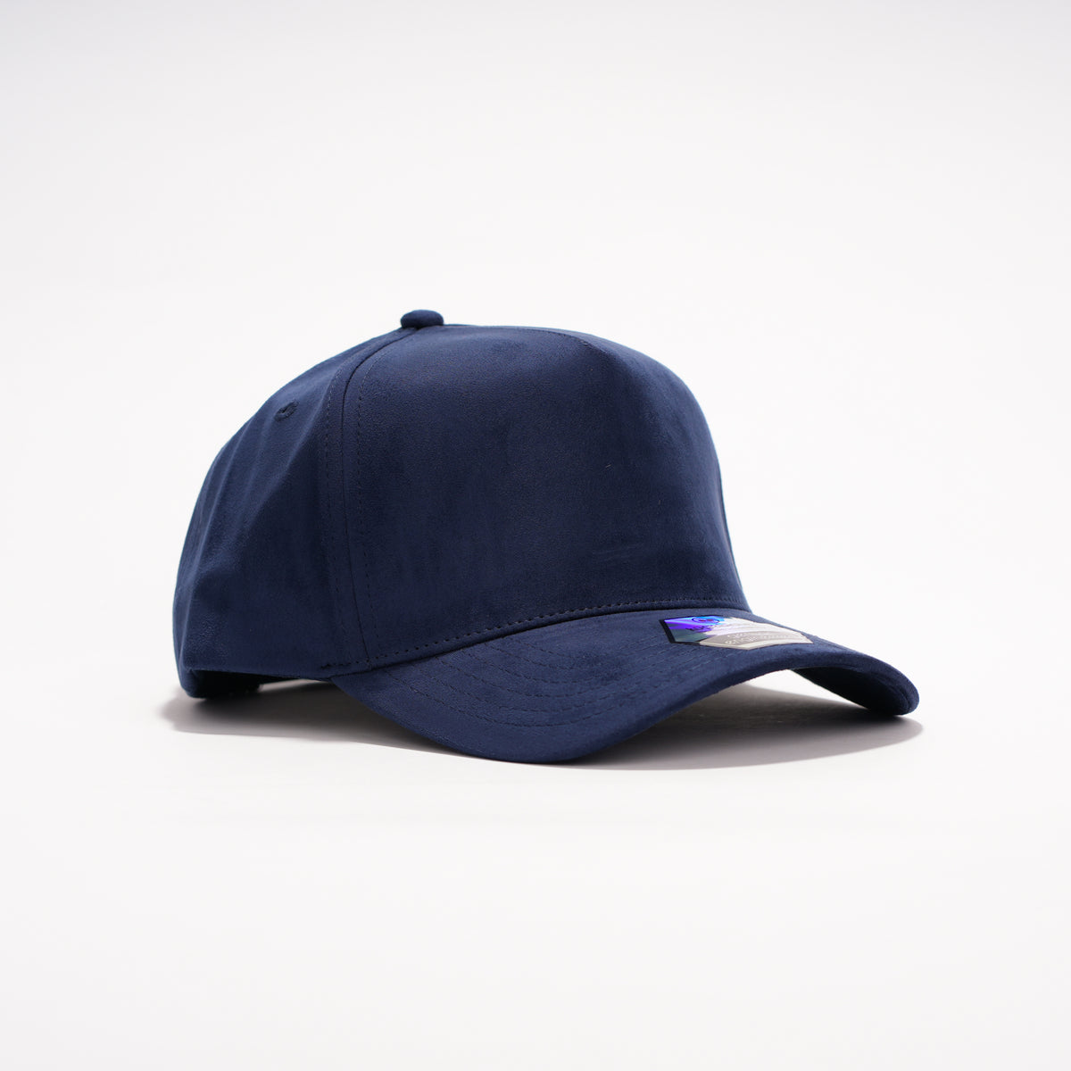 5 PANELES CURVA GAMUZA AZUL OSCURO