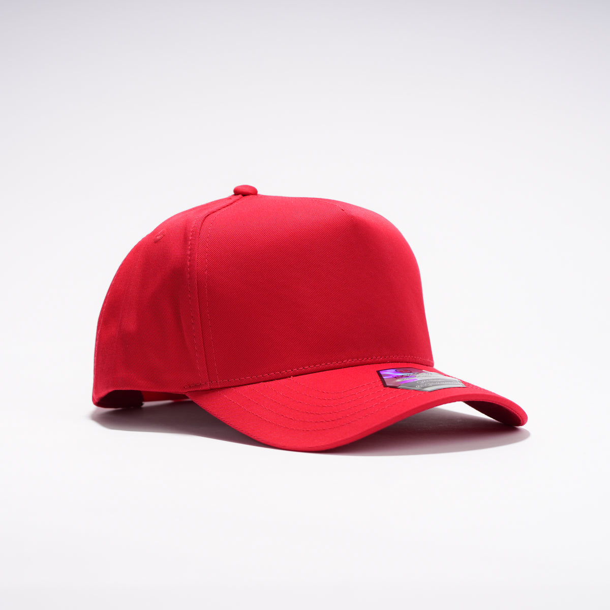 5 PANELES CURVA ALGODÓN ROJO