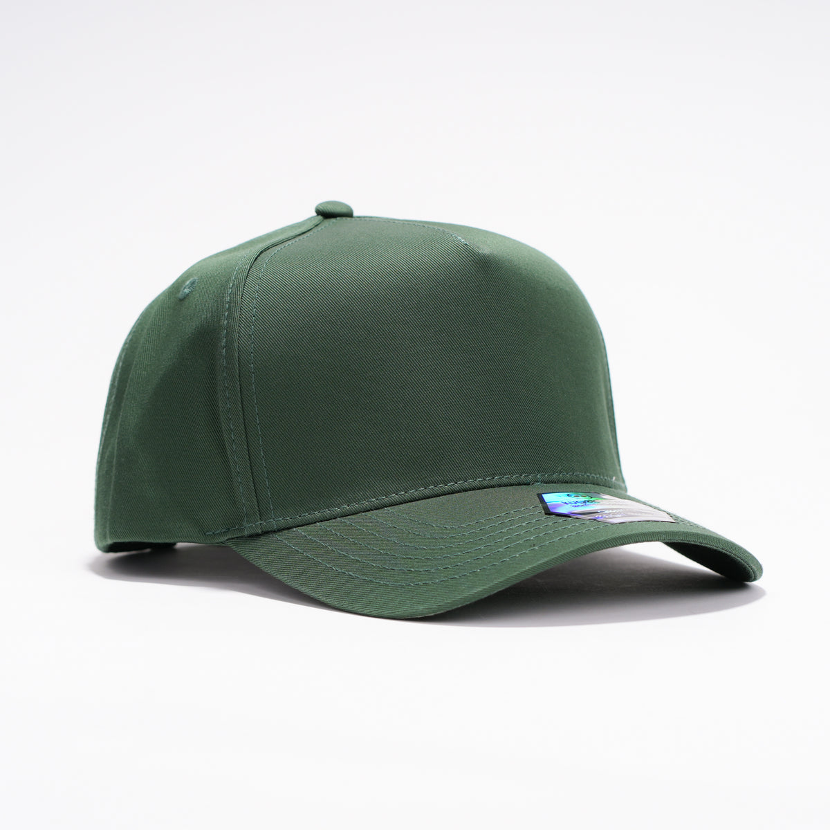 5 PANELES CURVA ALGODÓN VERDE