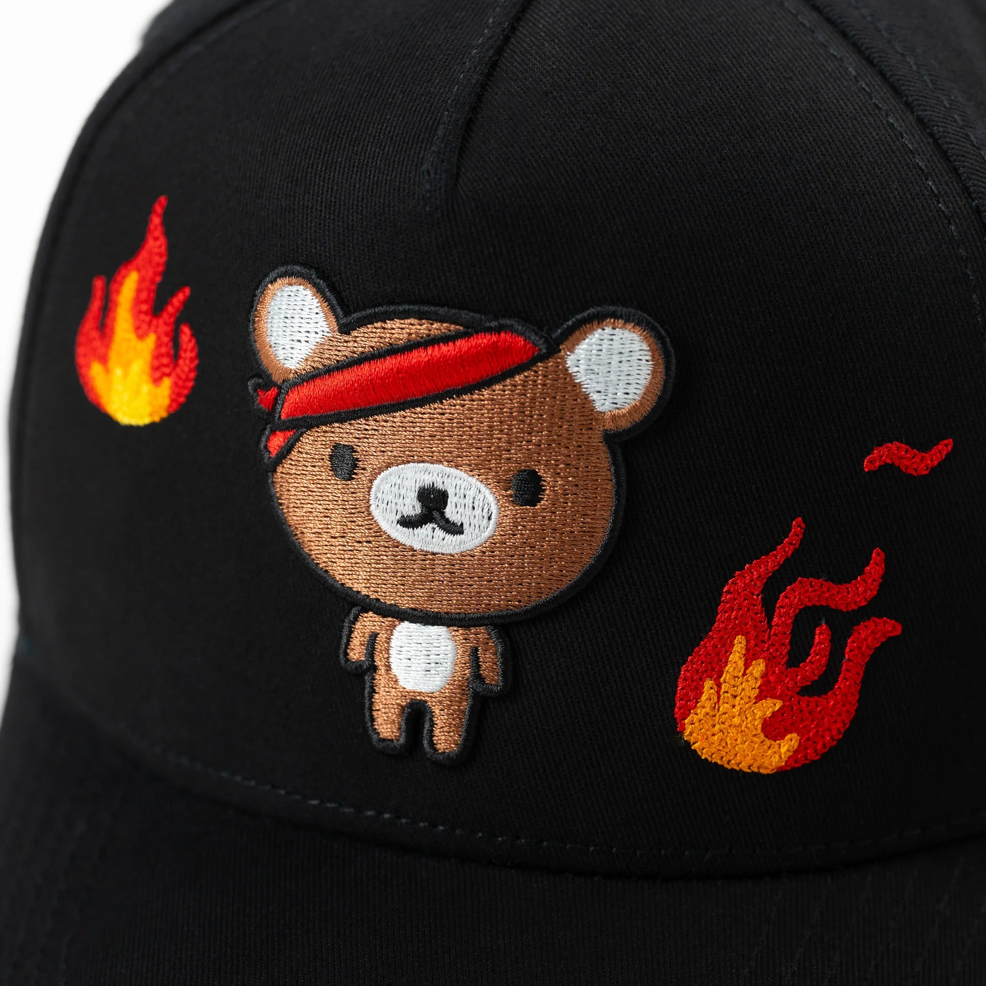 Oso Snapback Negro