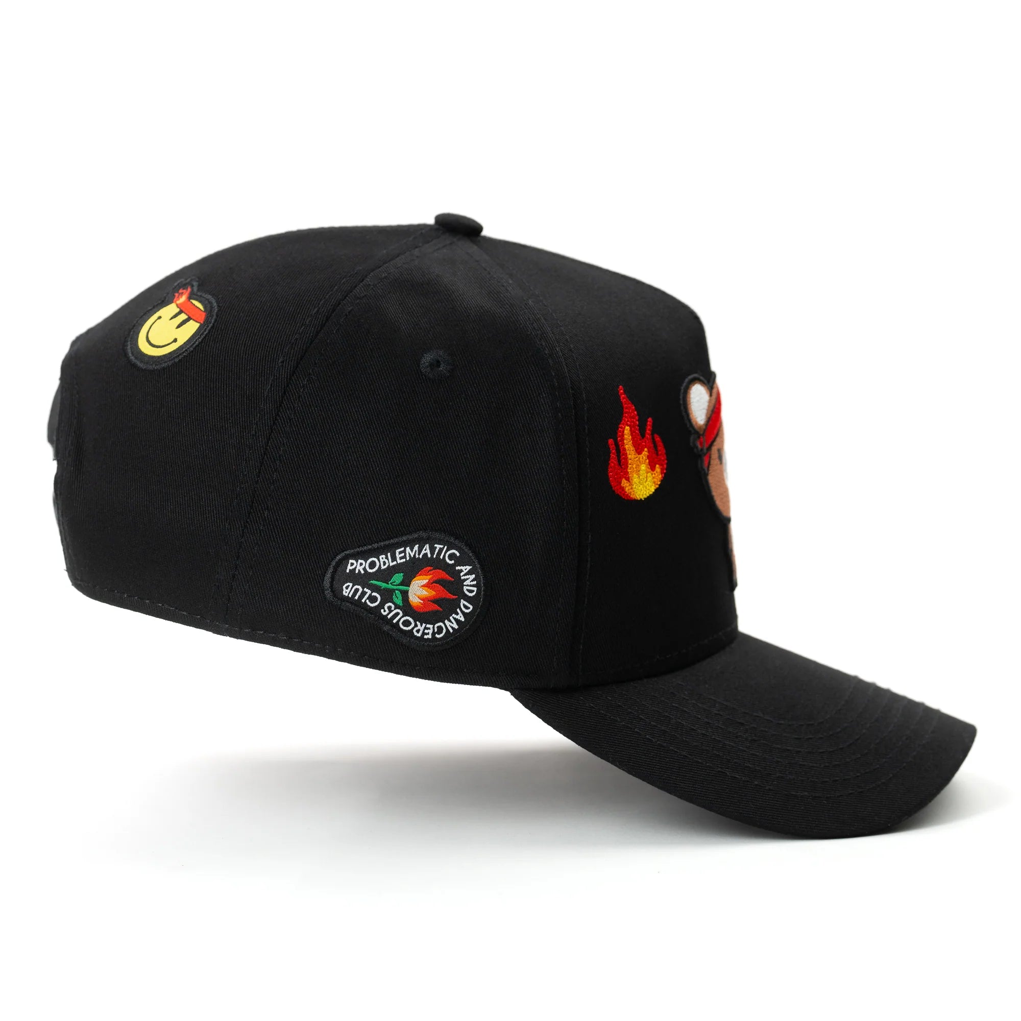 Oso Snapback Negro