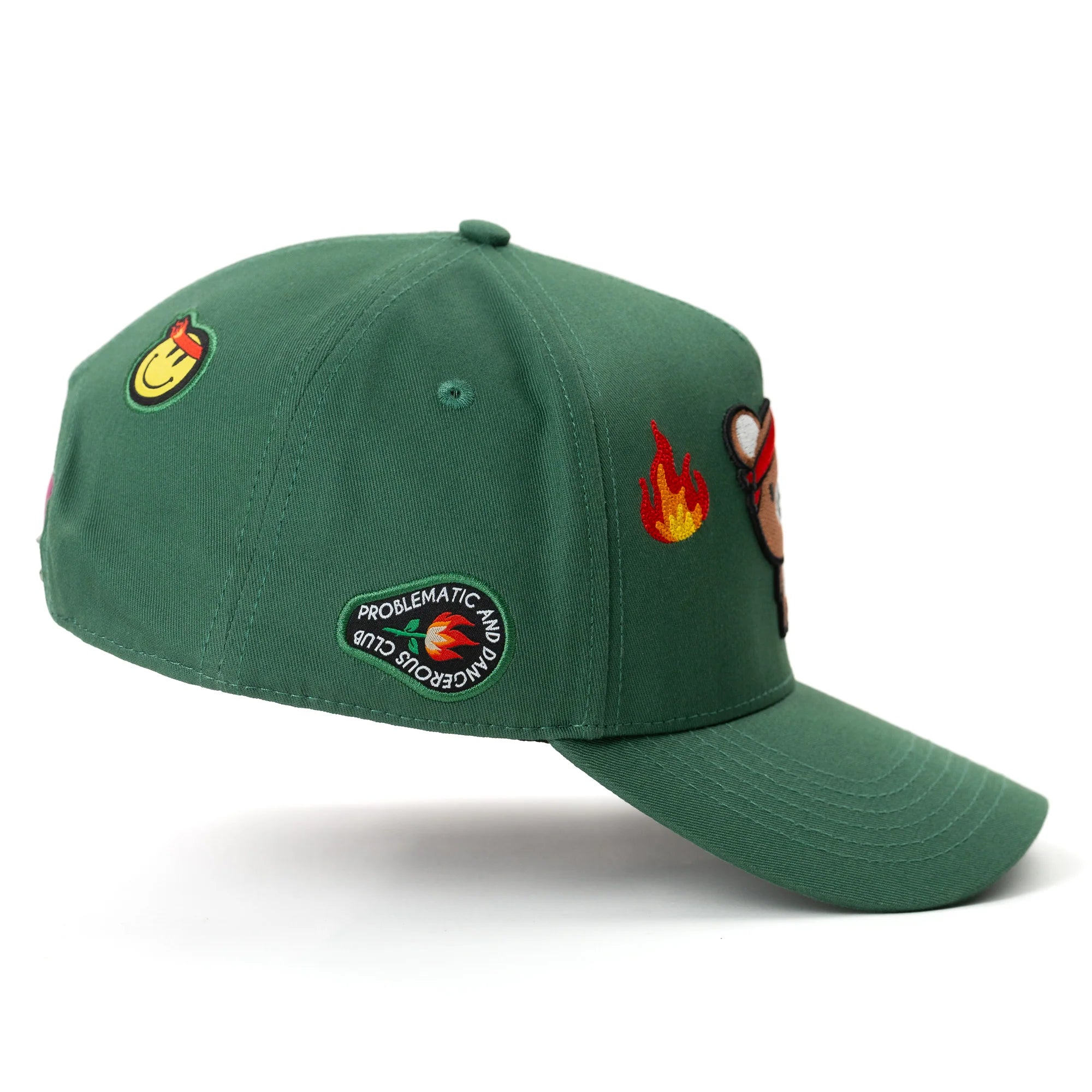 Oso Snapback Verde