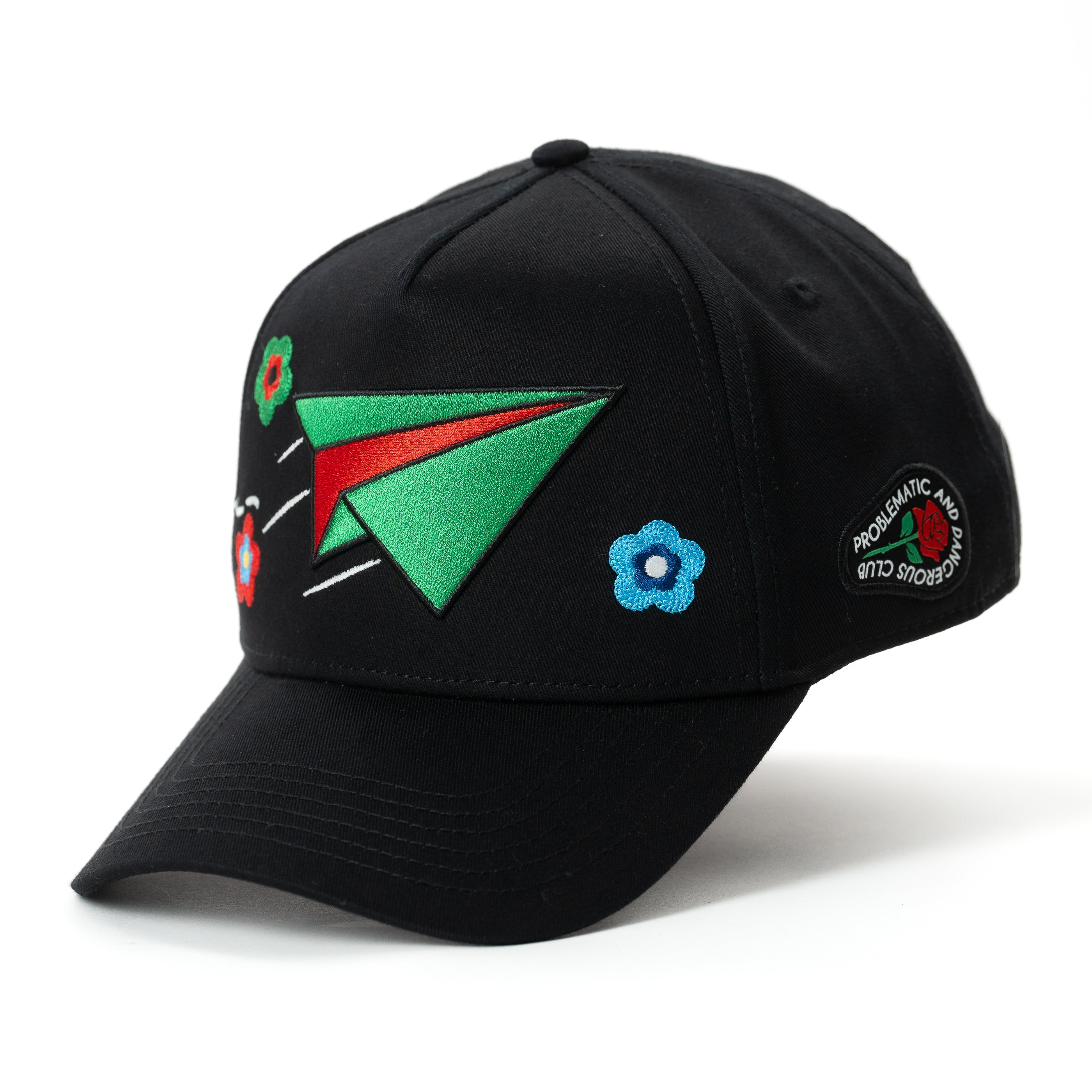 Paperplane Snapback Negro