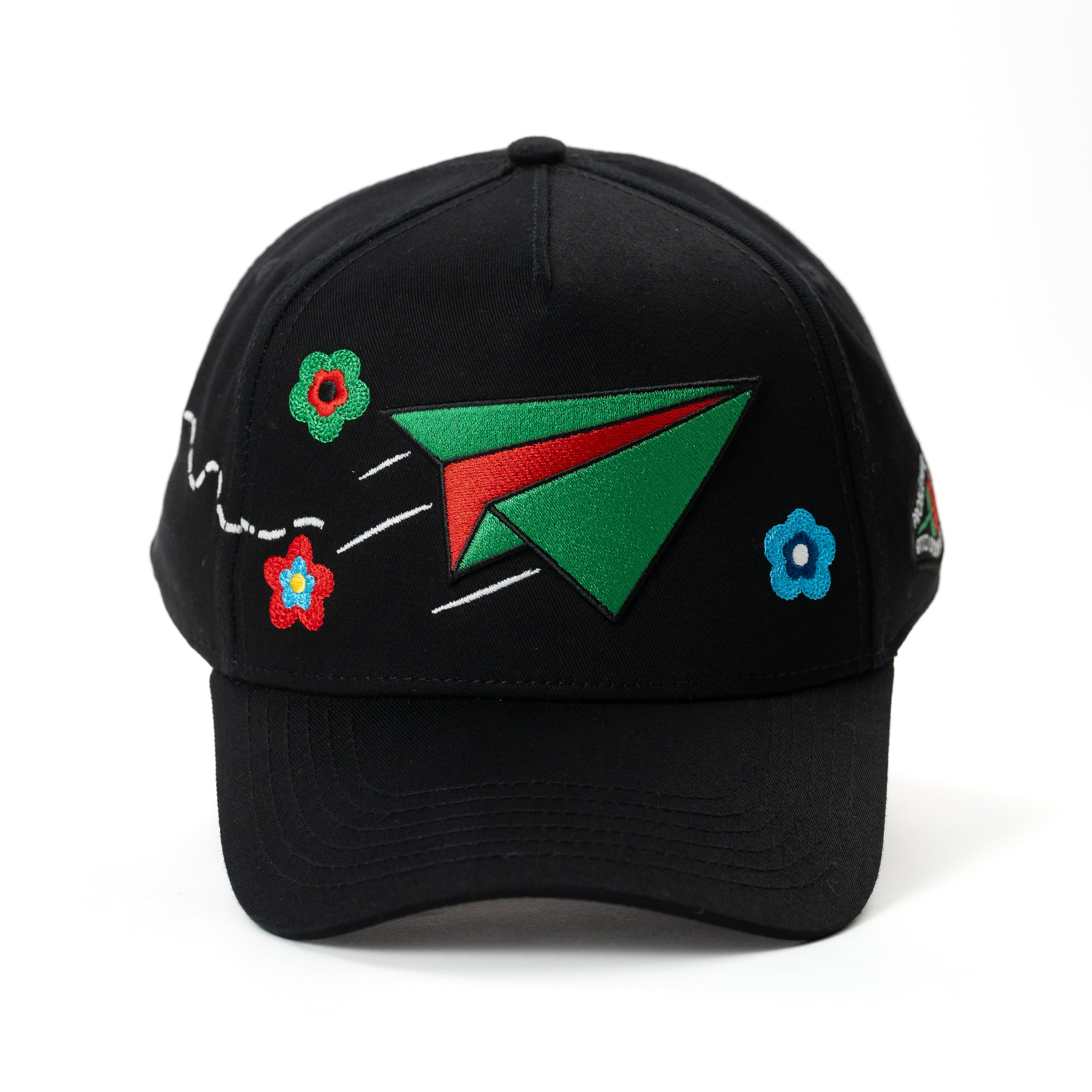 Paperplane Snapback Negro
